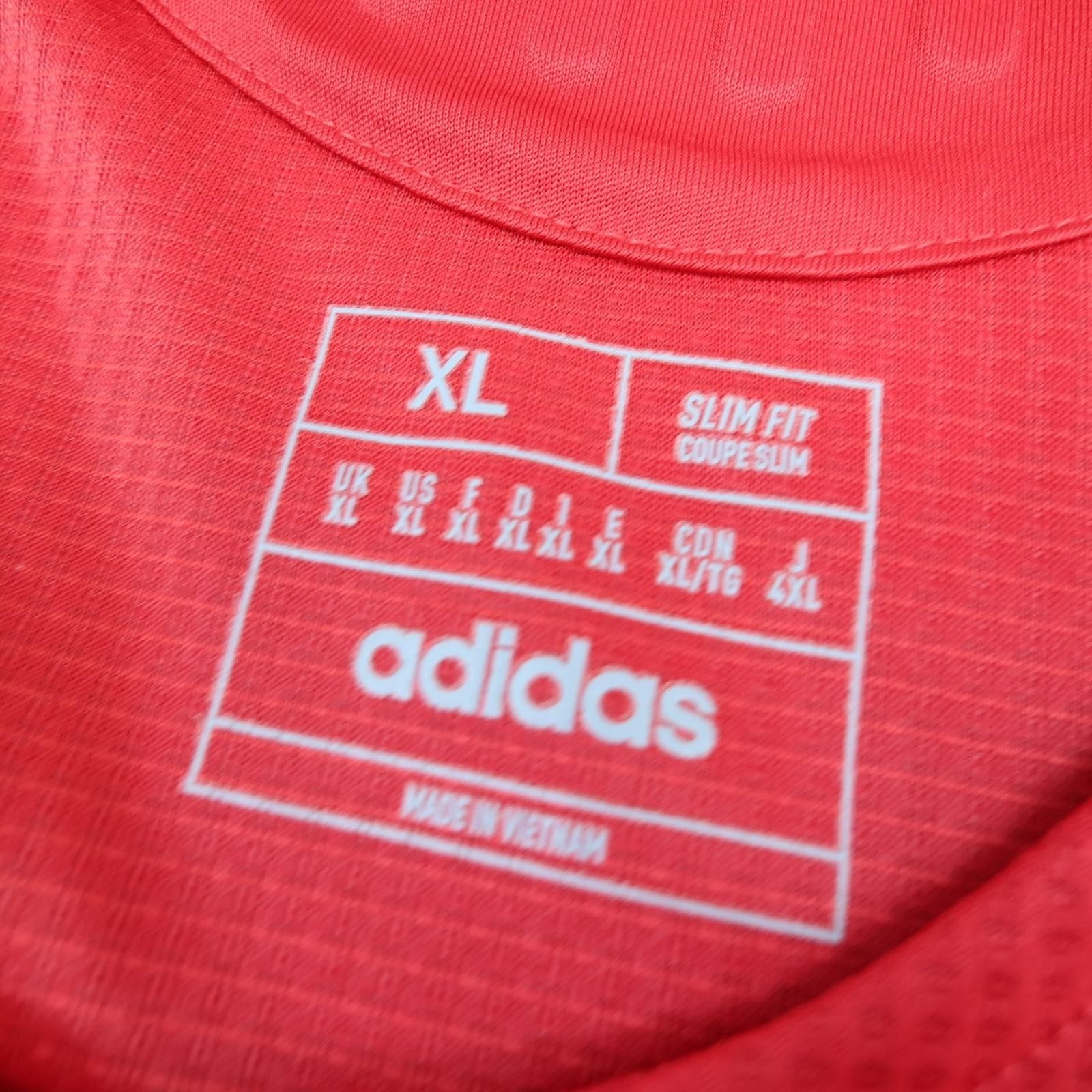 Manchester United Shirt Mens XL Red Home 2024 2025 Football Adidas Snapdragon photo 5