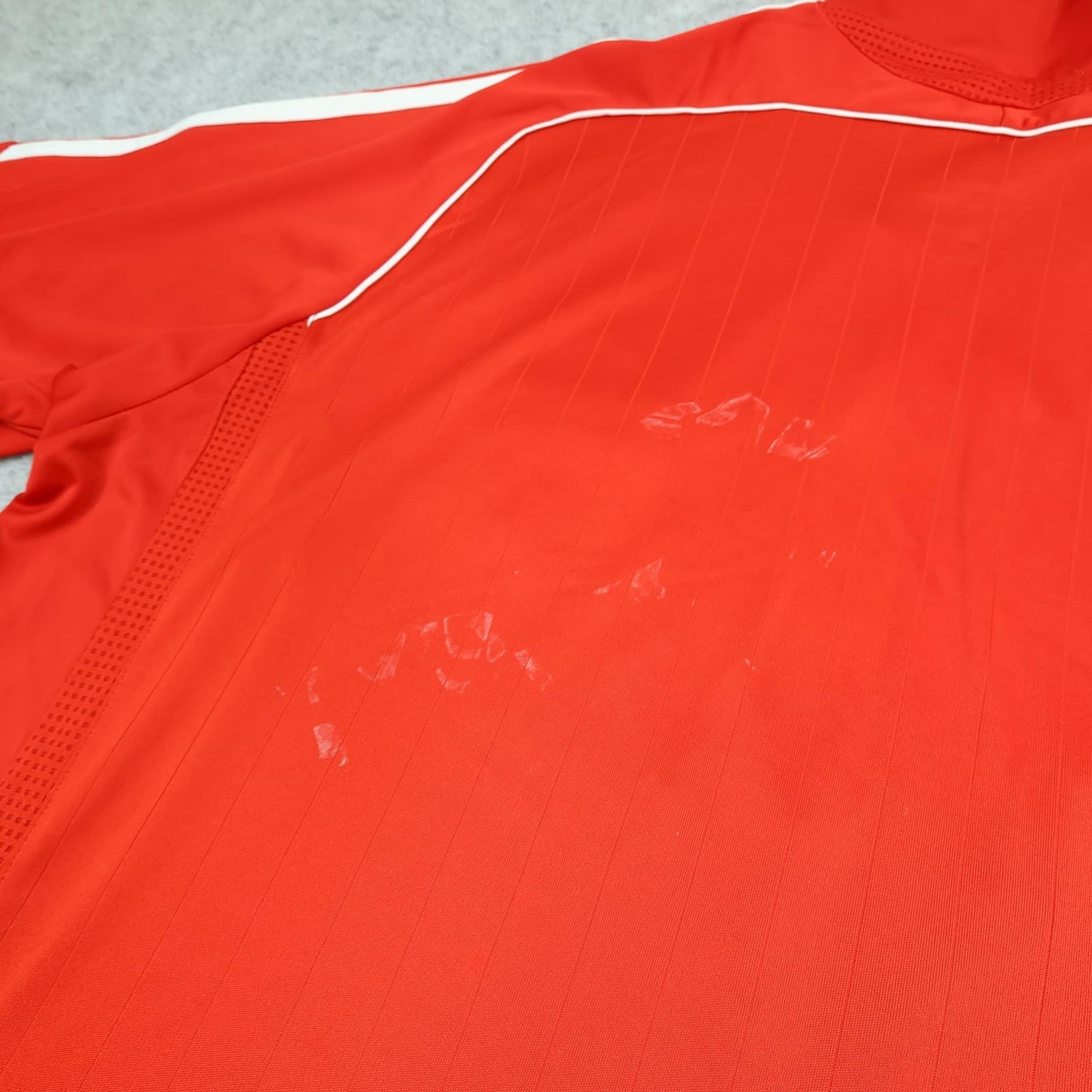 Liverpool Shirt Mens Large Red Home 2006 2008 Adidas Carlsberg Soccer Jersey photo 10