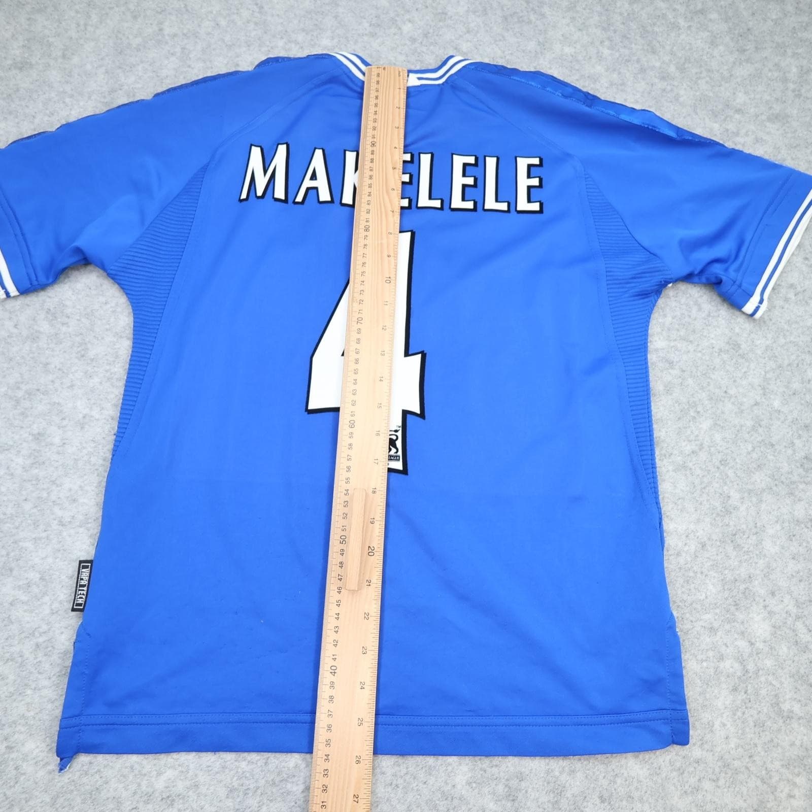 Vintage Chelsea Shirt Kids 13-14 Years Blue Home 1999 2001 Umbro Makelele 4 photo 11