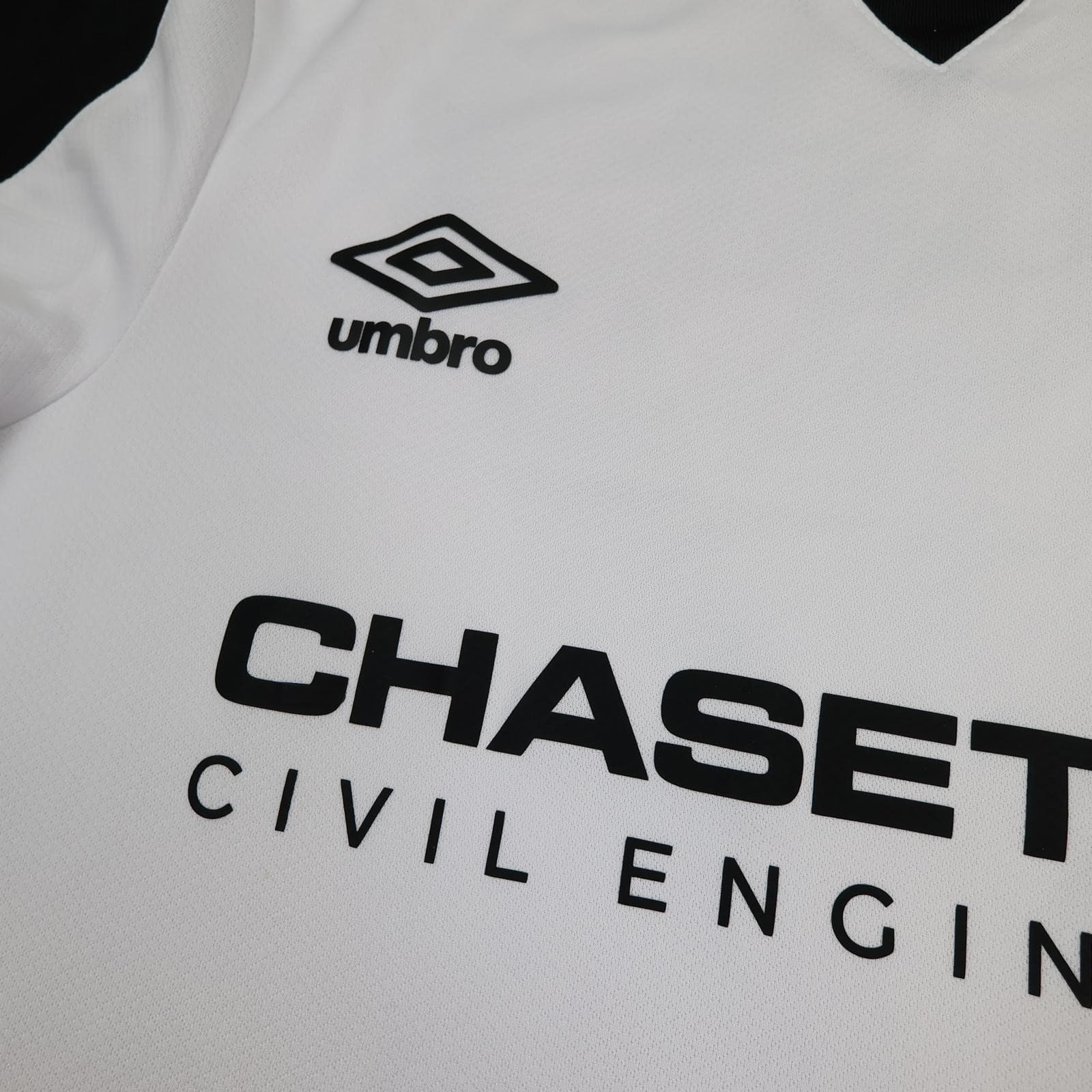 Derby County Shirt Mens Medium White Home 2018 2019 EPL Football Umbro 17 photo 3