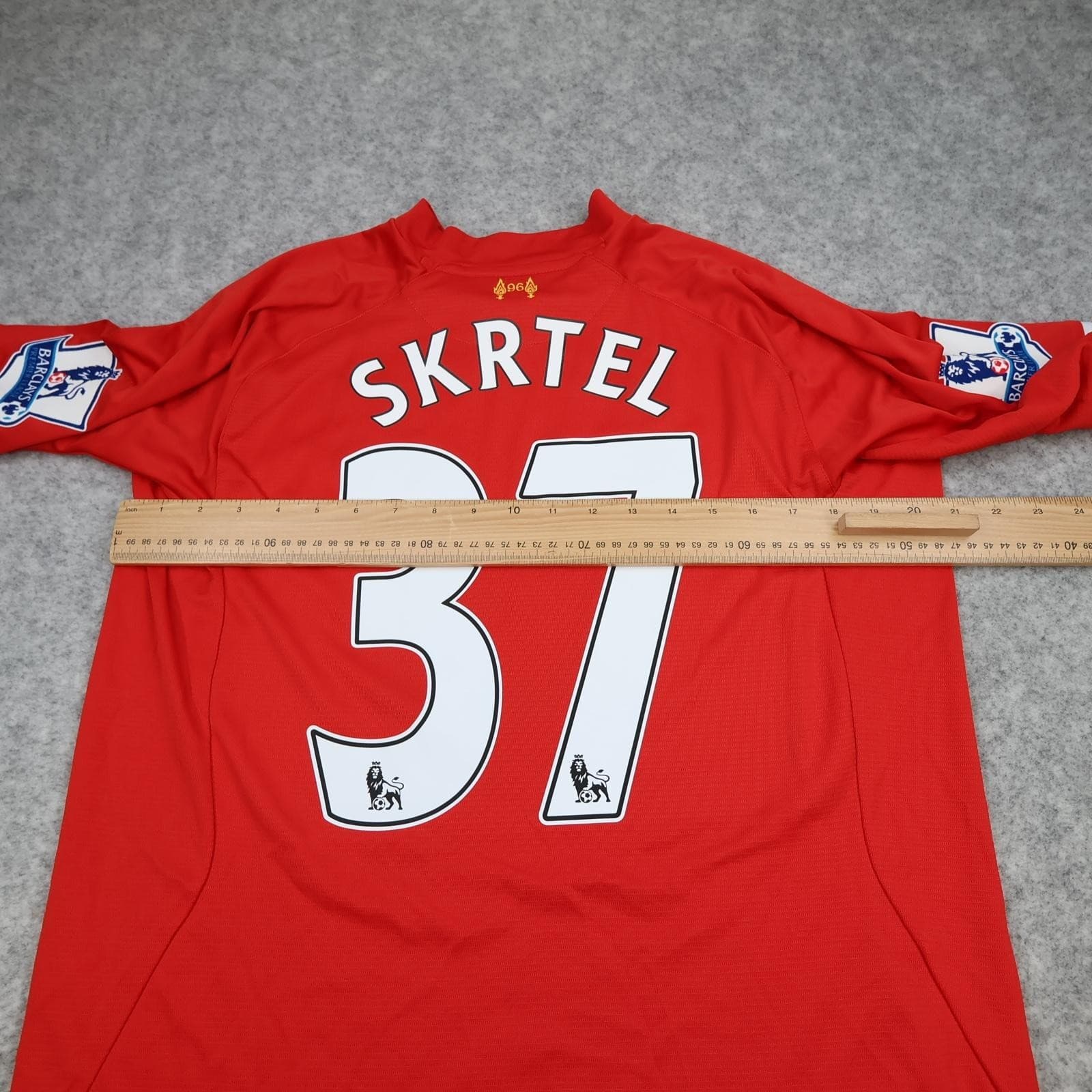 Liverpool Shirt Mens Large Red Home 2013 2014 Football Soccer Warrior Skrtel 37 photo 10