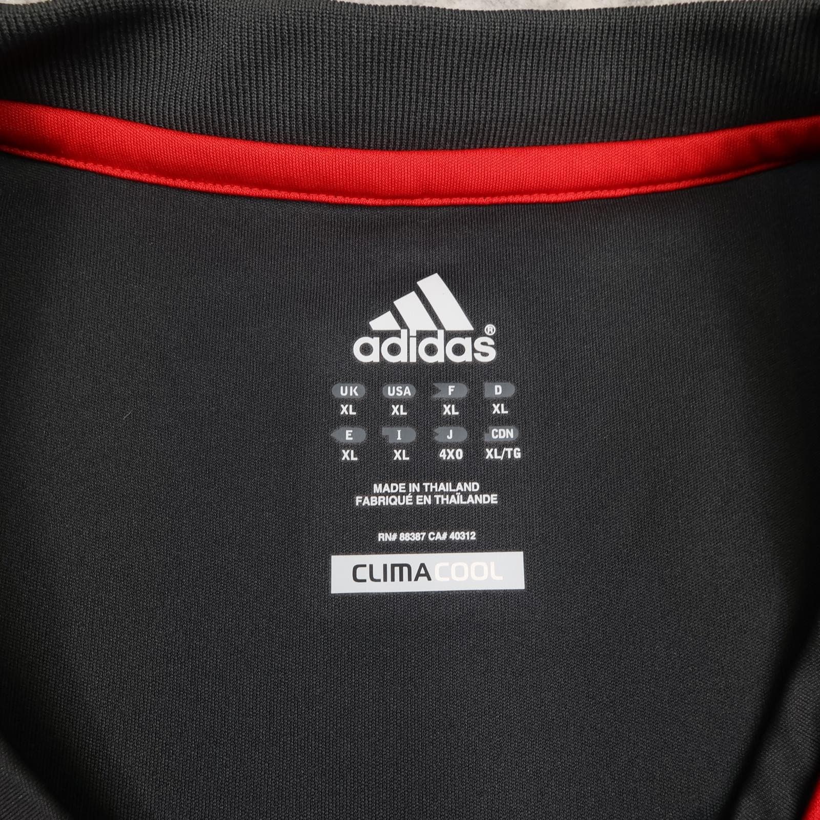 Liverpool Shirt Mens XL Black Away Kit 2011 2012 Adidas Standard Chartered photo 6