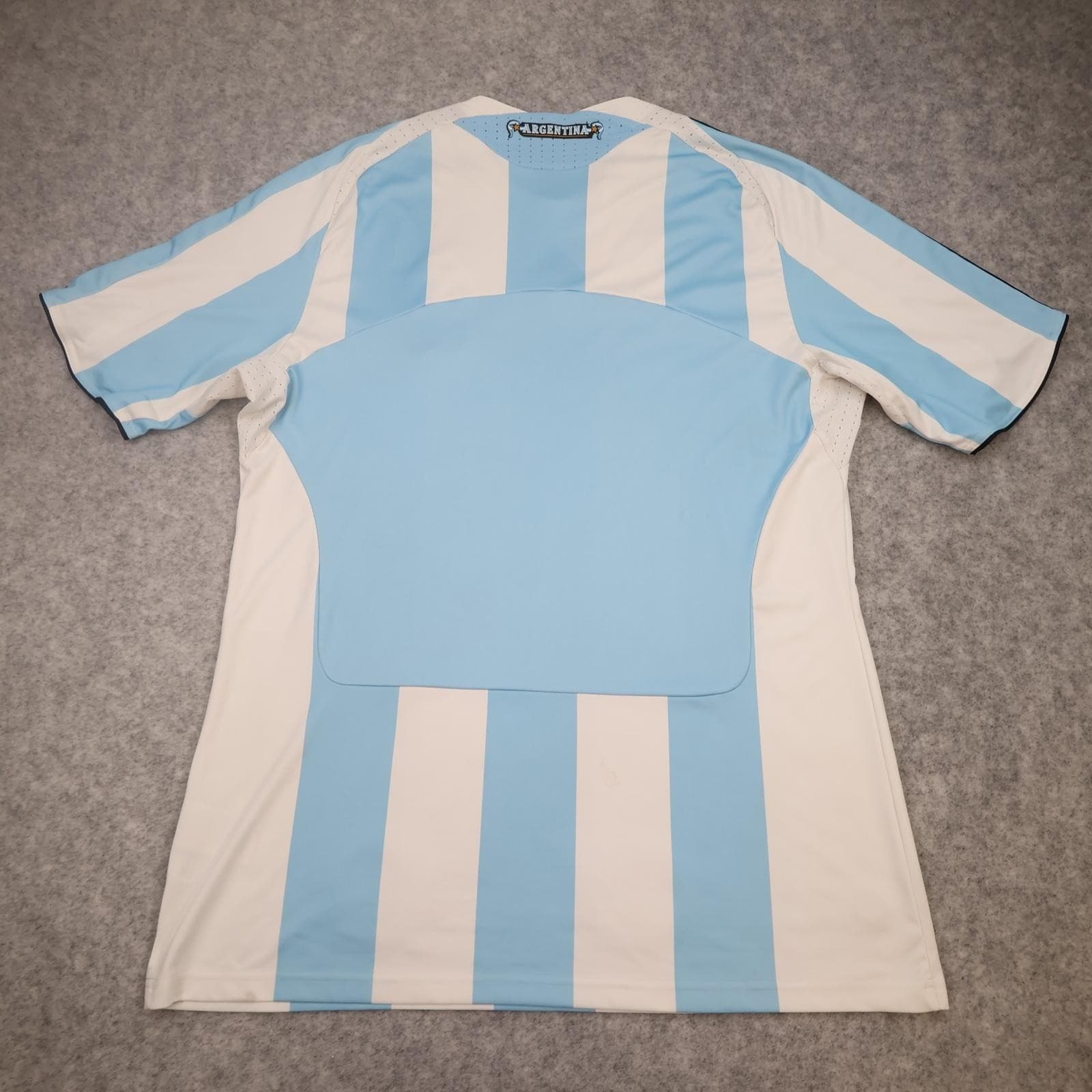 Argentina Home Shirt Mens Extra Large Blue 2007 2009 Football Adidas Jersey photo 2