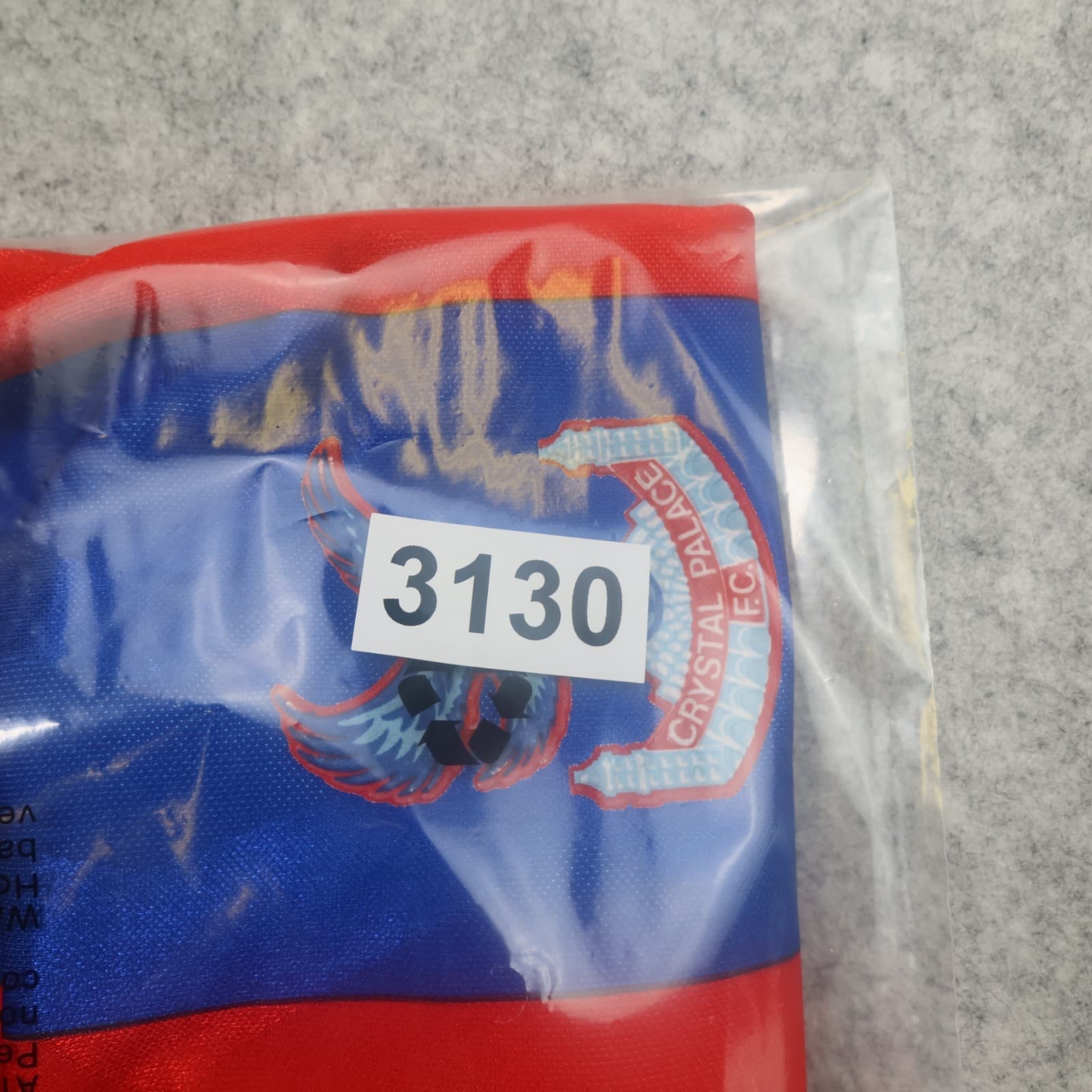 Vintage Crystal Palace Shirt Large Red Blue Home Kit 1993 1994 Ribero Jersey photo 12