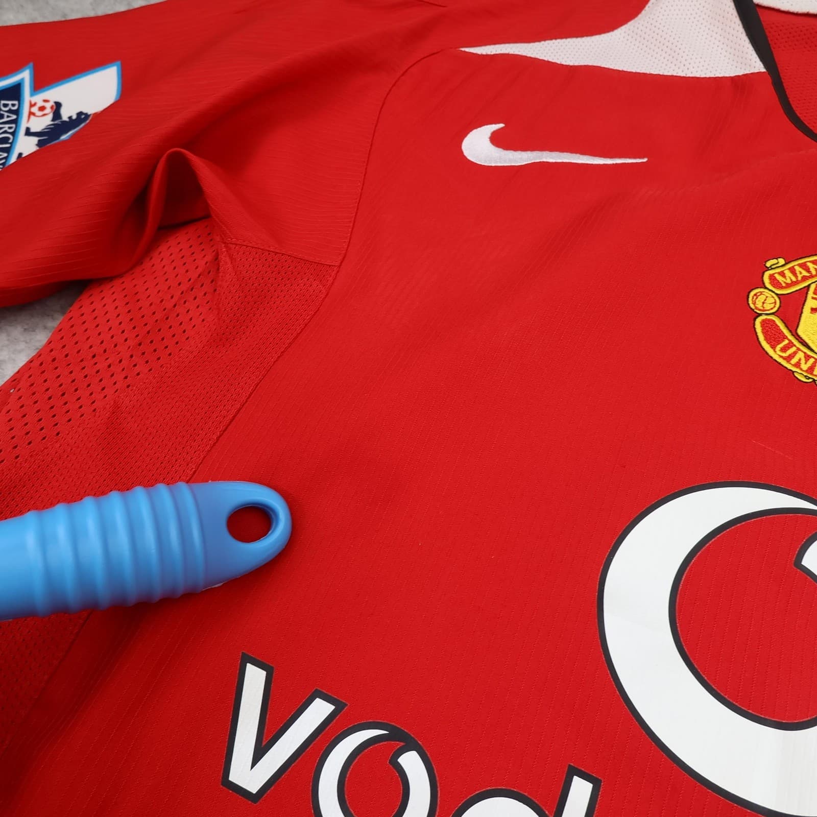 Manchester United Shirt Mens Large Red Home 2004 2006 Nike Ronaldo 7 Jersey photo 9