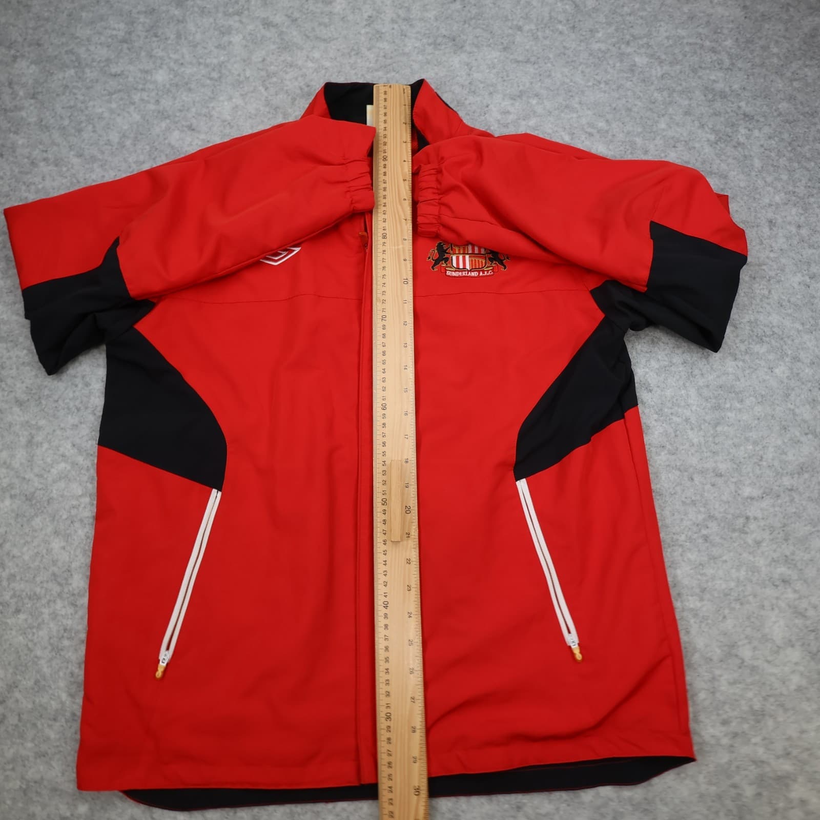Sunderland Jacket Large Training Red Jacket 2011 2012 Umbro Tracksuit photo 10