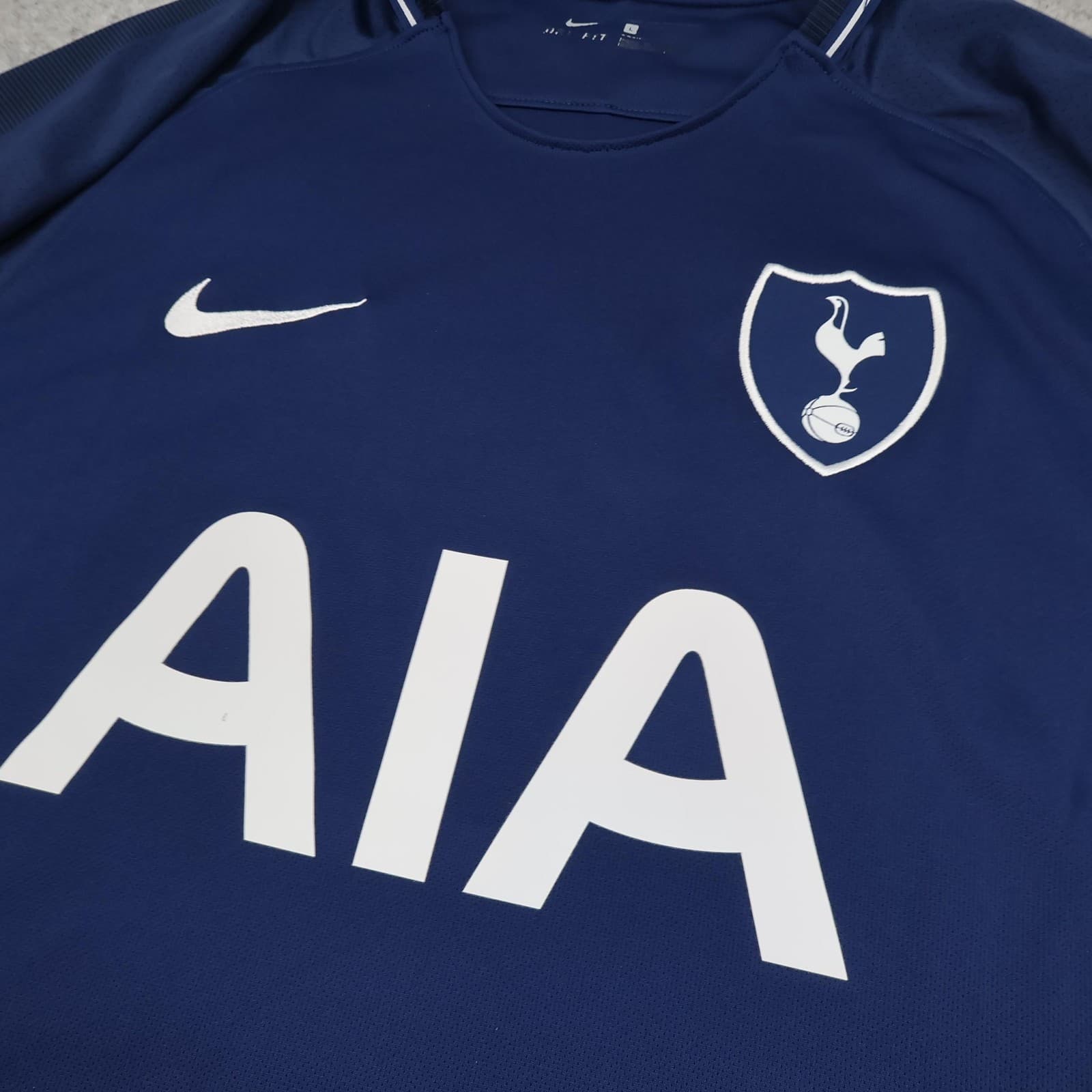 Tottenham Hotspur Shirt Mens Large Away 2017 2018 Football Jersey Nike AIA Son 7 photo 3
