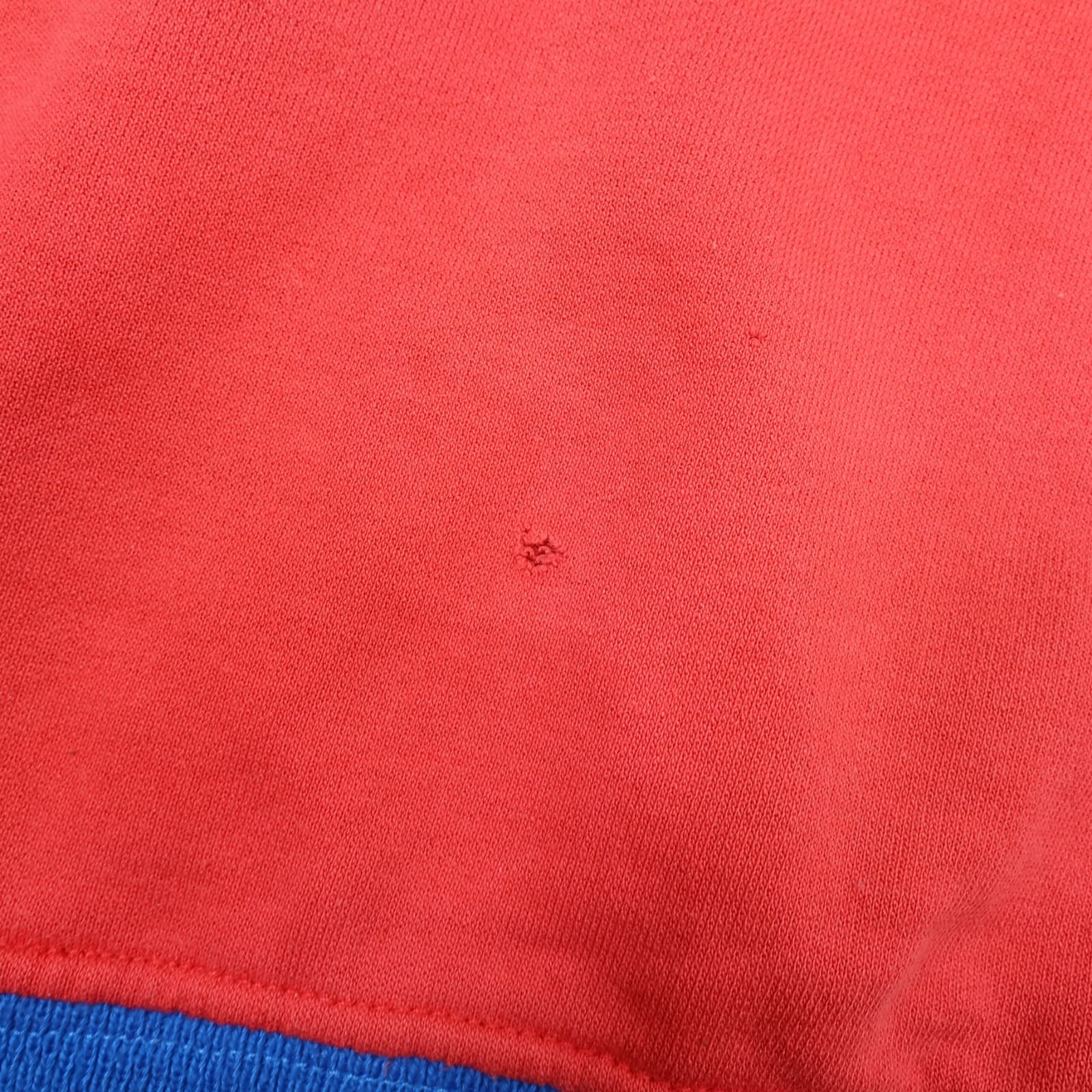 Vintage South Korea Jumper Large Nike Red Drill Top Pullover 1998 2000 1/4 Zip photo 13