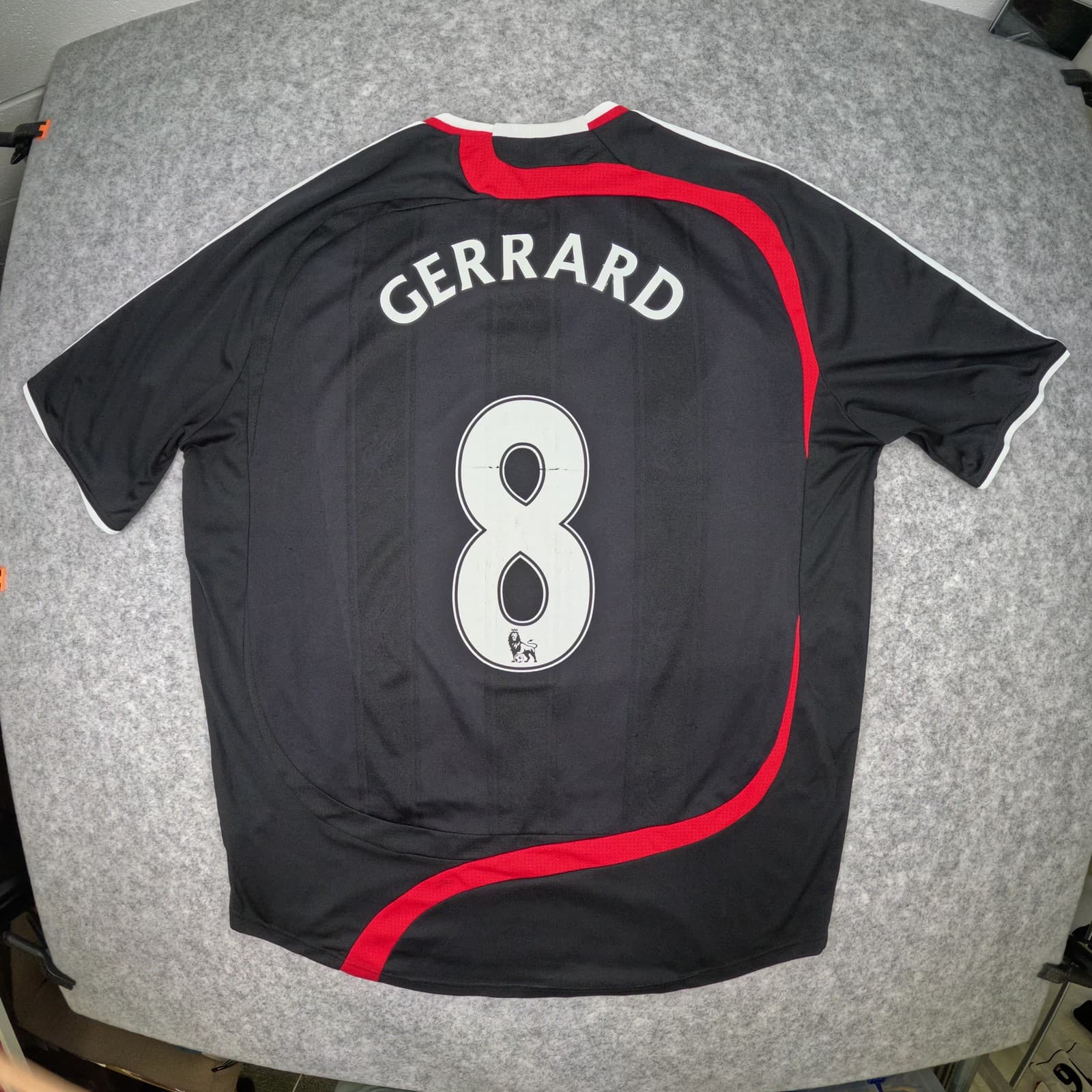Liverpool Football Shirt 2007 2008 Extra Large Third Kit Adidas Soccer Jersey photo 2