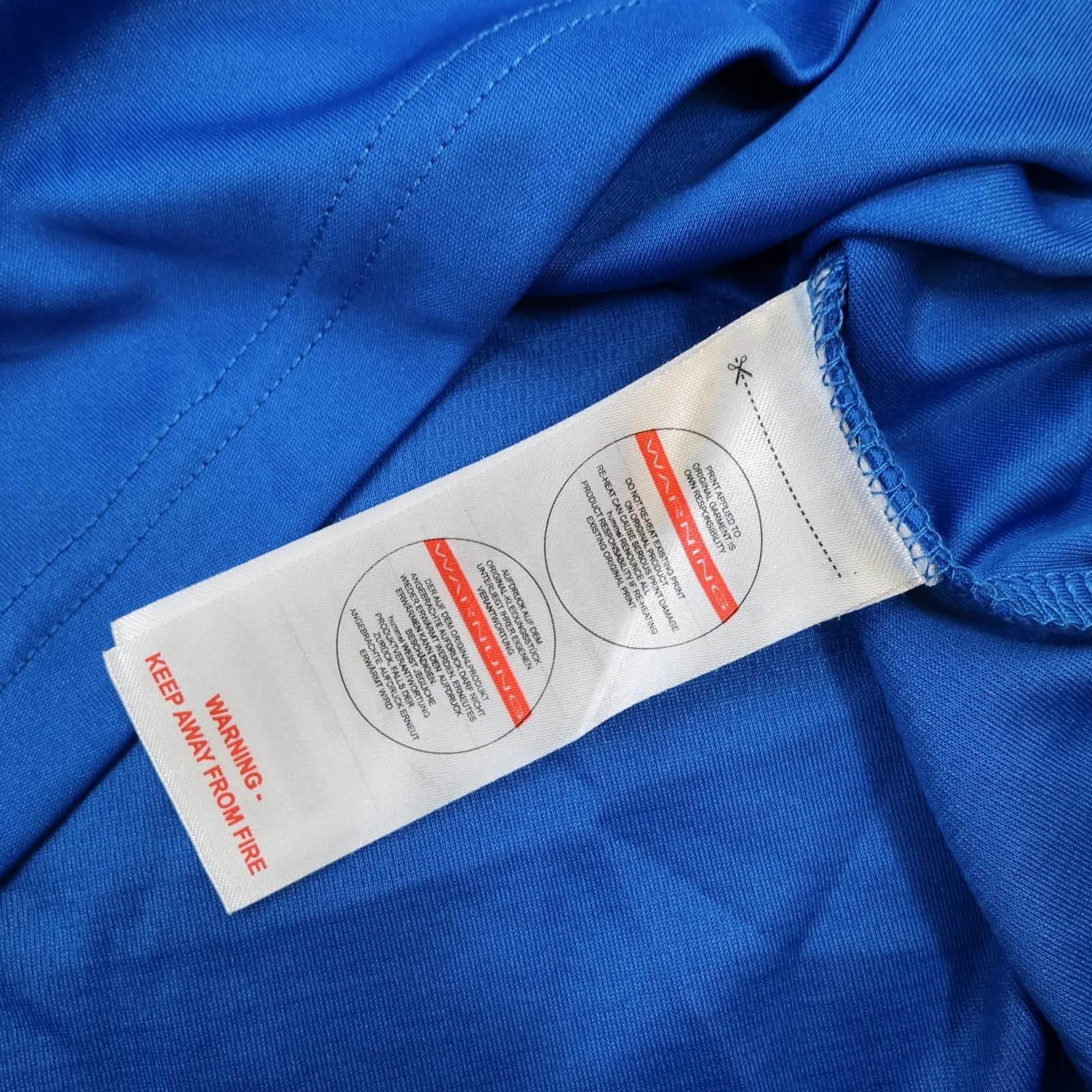 Everton Shirt Mens Medium Blue Home 2022 2023 EPL Football Hummel Stake Jersey photo 8