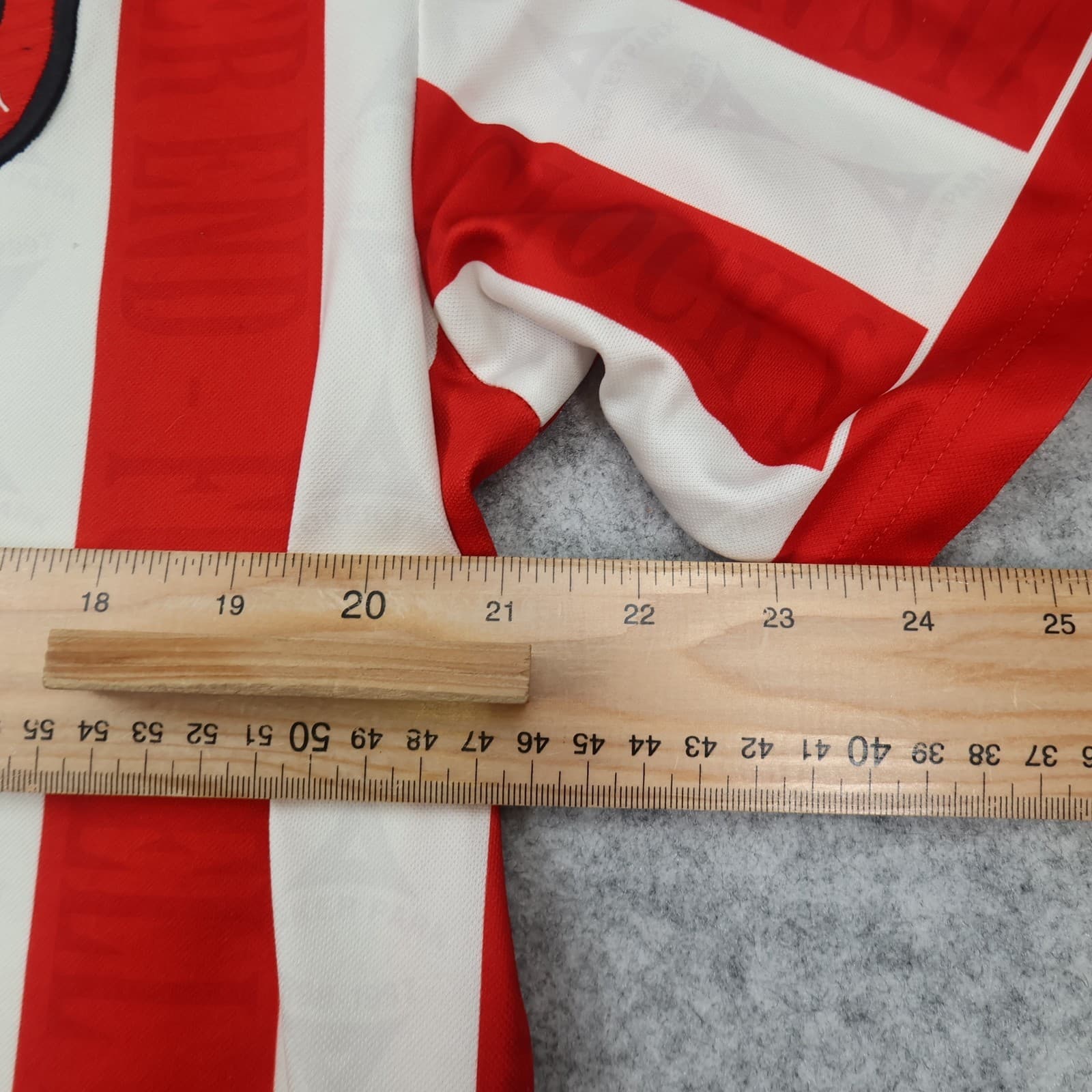 Vintage Sunderland Shirt Medium Red Home Kit 1996 1997 Avec Soccer Jersey photo 13