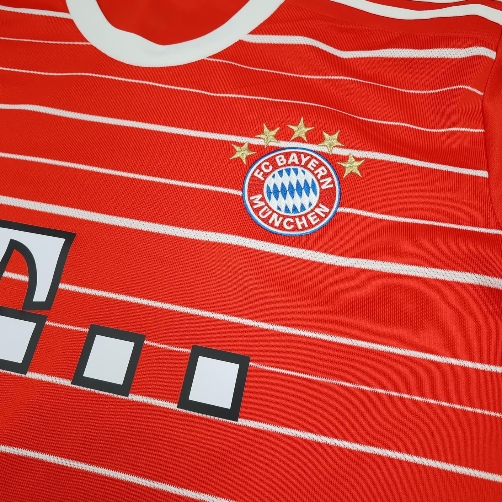 Bayern Munich Shirt Mens 2XL Red Home 2022 2023 Football Adidas Soccer Jersey photo 5