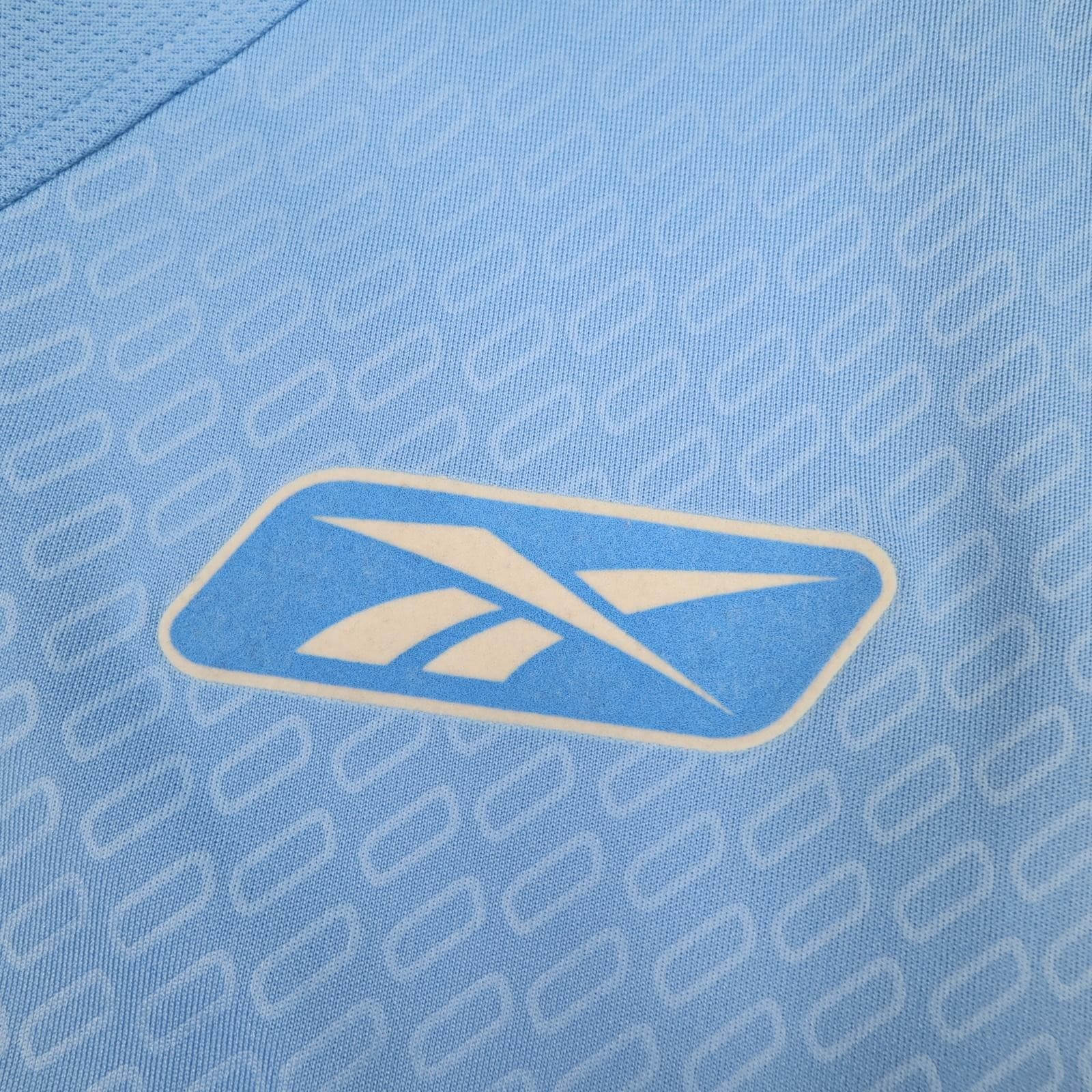 Vintage Manchester City Shirt Mens Medium Blue Home Football Reebok 2005 2007 photo 5
