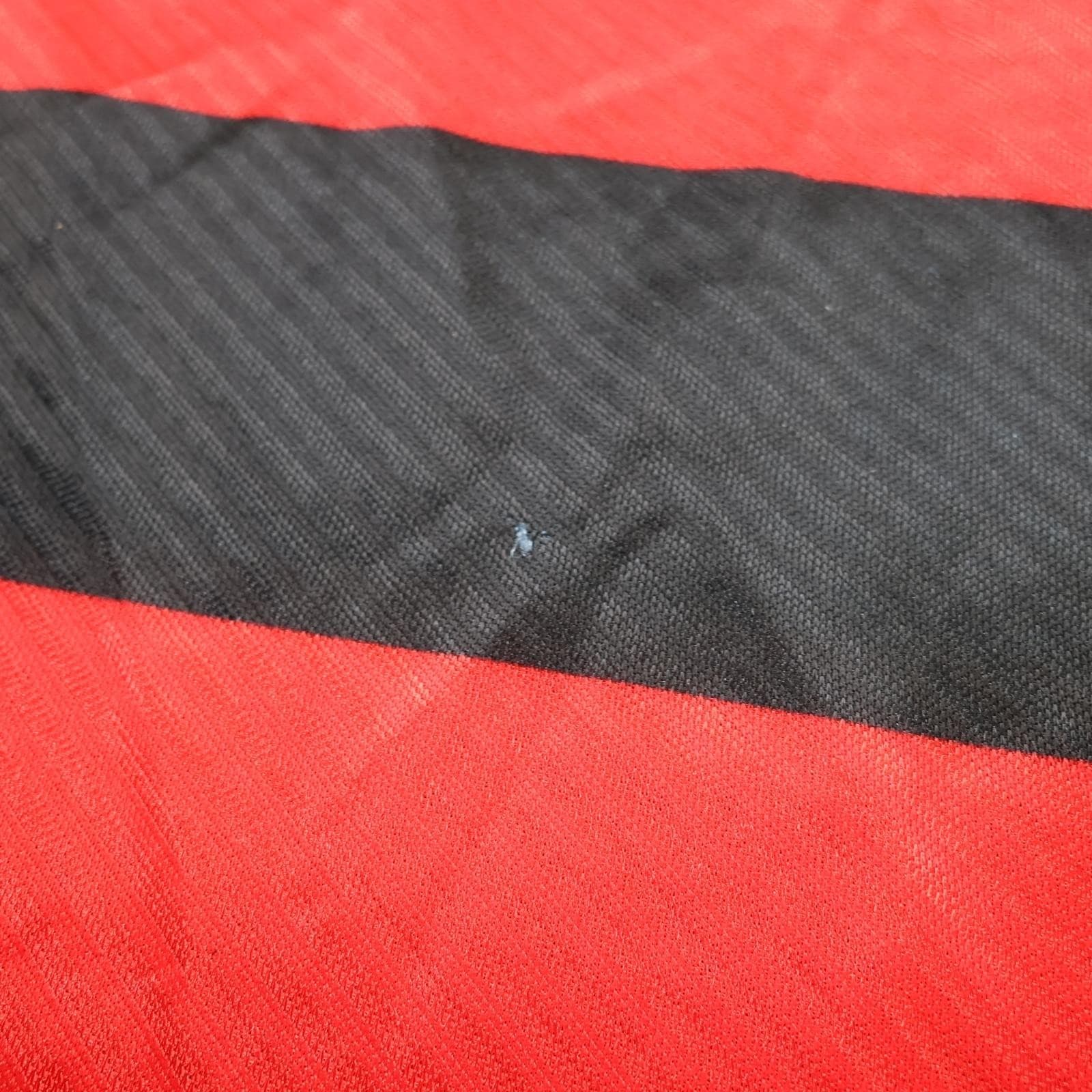 Vintage Flamengo Shirt Mens Medium Red Black Home 1993 1994 Umbro Lubrax 5 photo 7