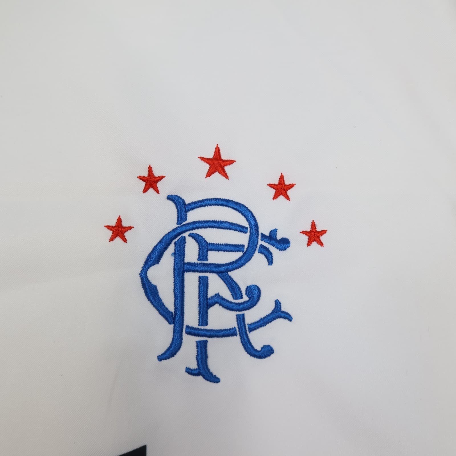 Vintage Rangers Football Shirt Extra Large White Away Kit 2004 2005 Diadora Mens photo 4