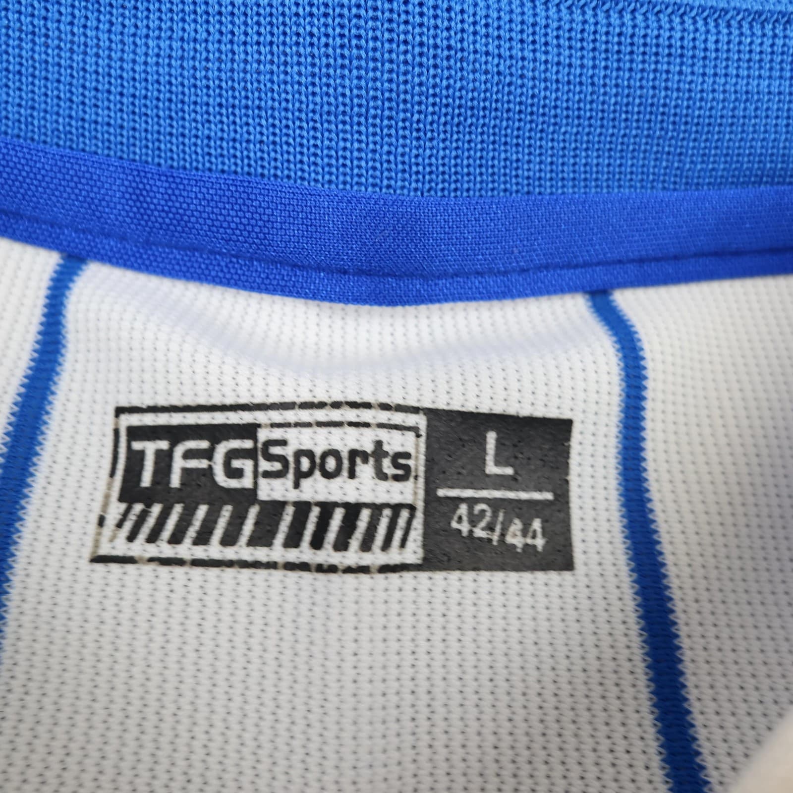 Vintage Hartlepool United Shirt Mens Large White 2002 2003 TFG Soccer Jersey photo 9