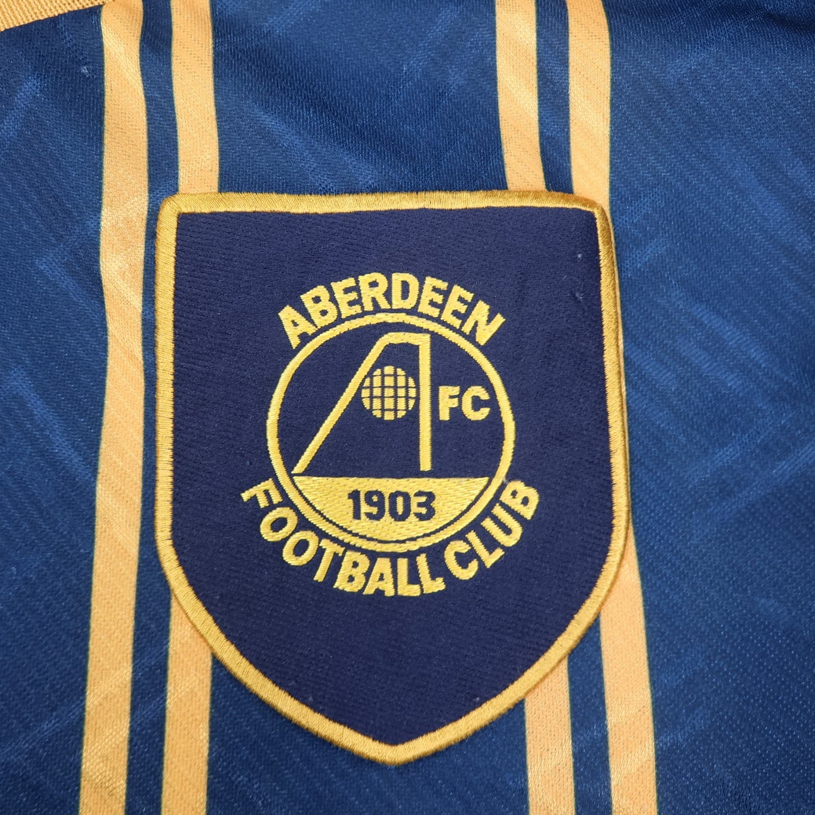 Vintage Aberdeen Football Shirt Medium Away Kit 1993 1994 Umbro Soccer Jersey photo 4