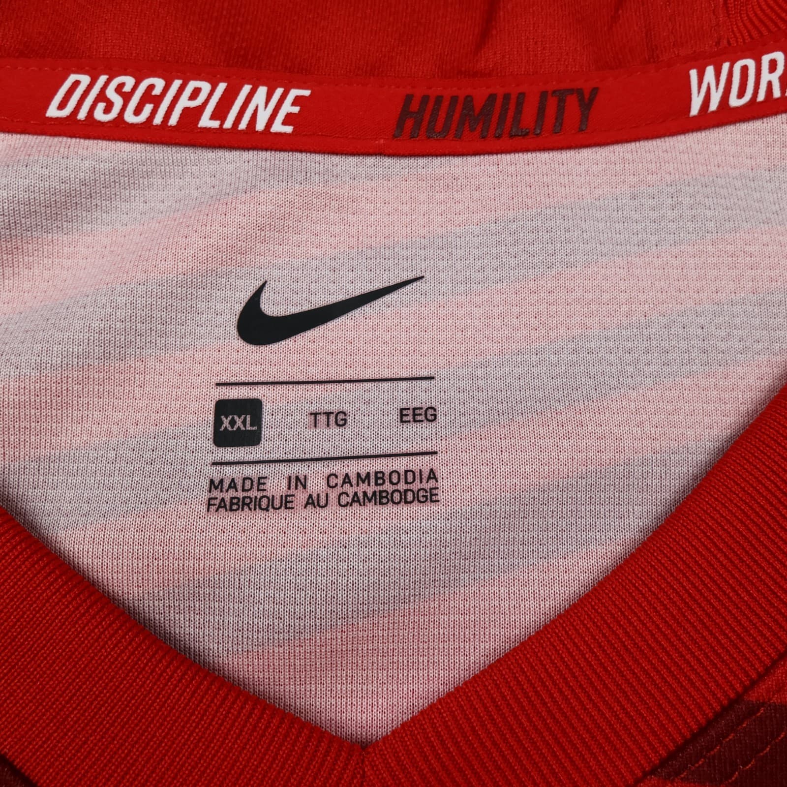 Saracens Rugby Shirt 2XL Red Jersey 2020 2021 Nike Jersey 50" photo 4