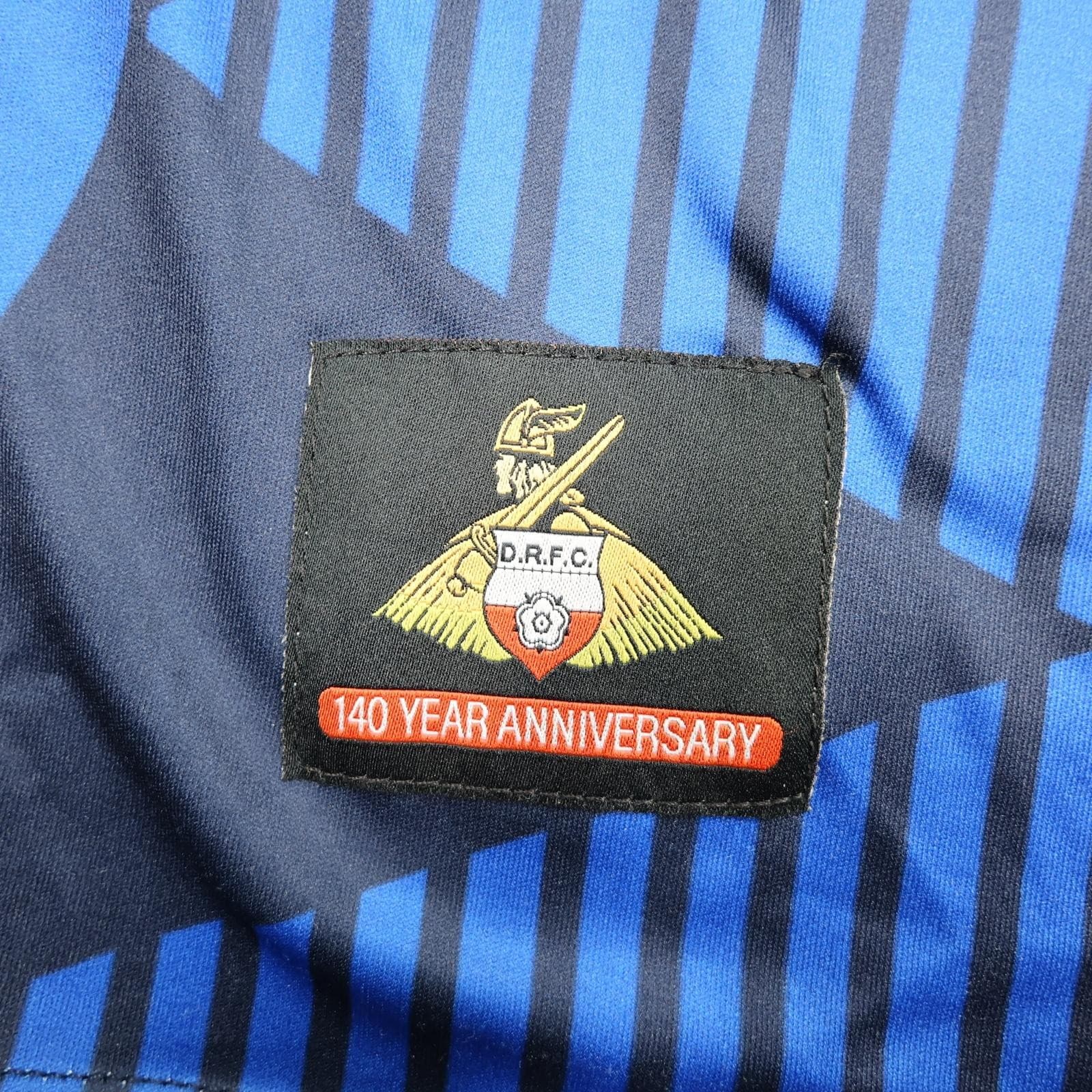 Doncaster Rovers Training Shirt Mens 3XL Blue EFL Football Club Doncaster LNER photo 2
