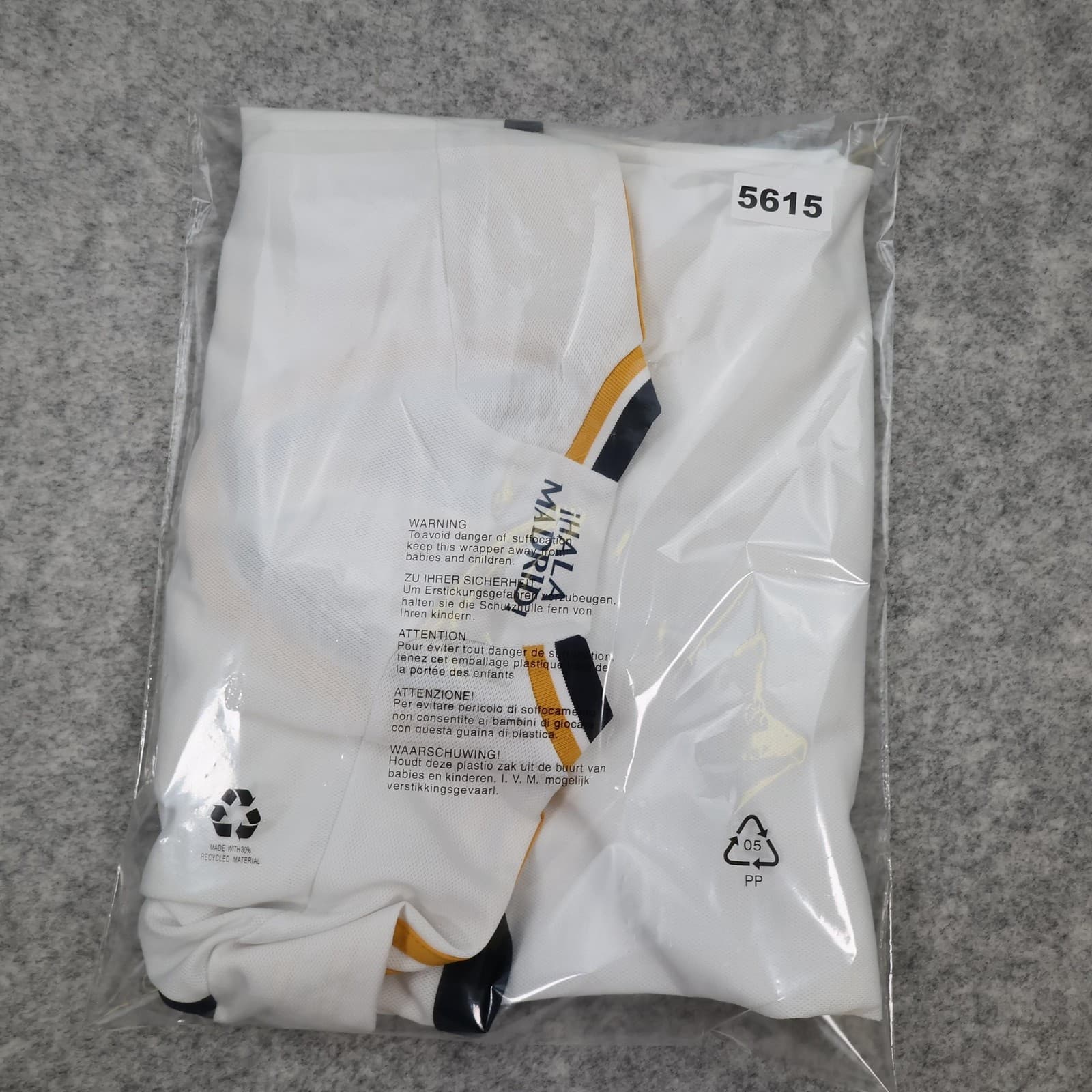 Real Madrid Shirt Mens 2XL White Home 2023 2024 Football Adidas Soccer Jersey photo 16