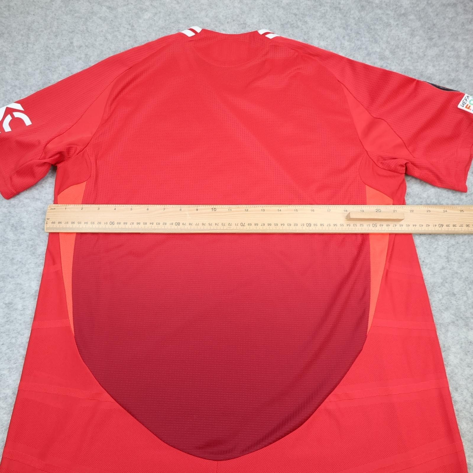 Manchester United Shirt Mens XL Red Home 2024 2025 Football Adidas Snapdragon photo 9