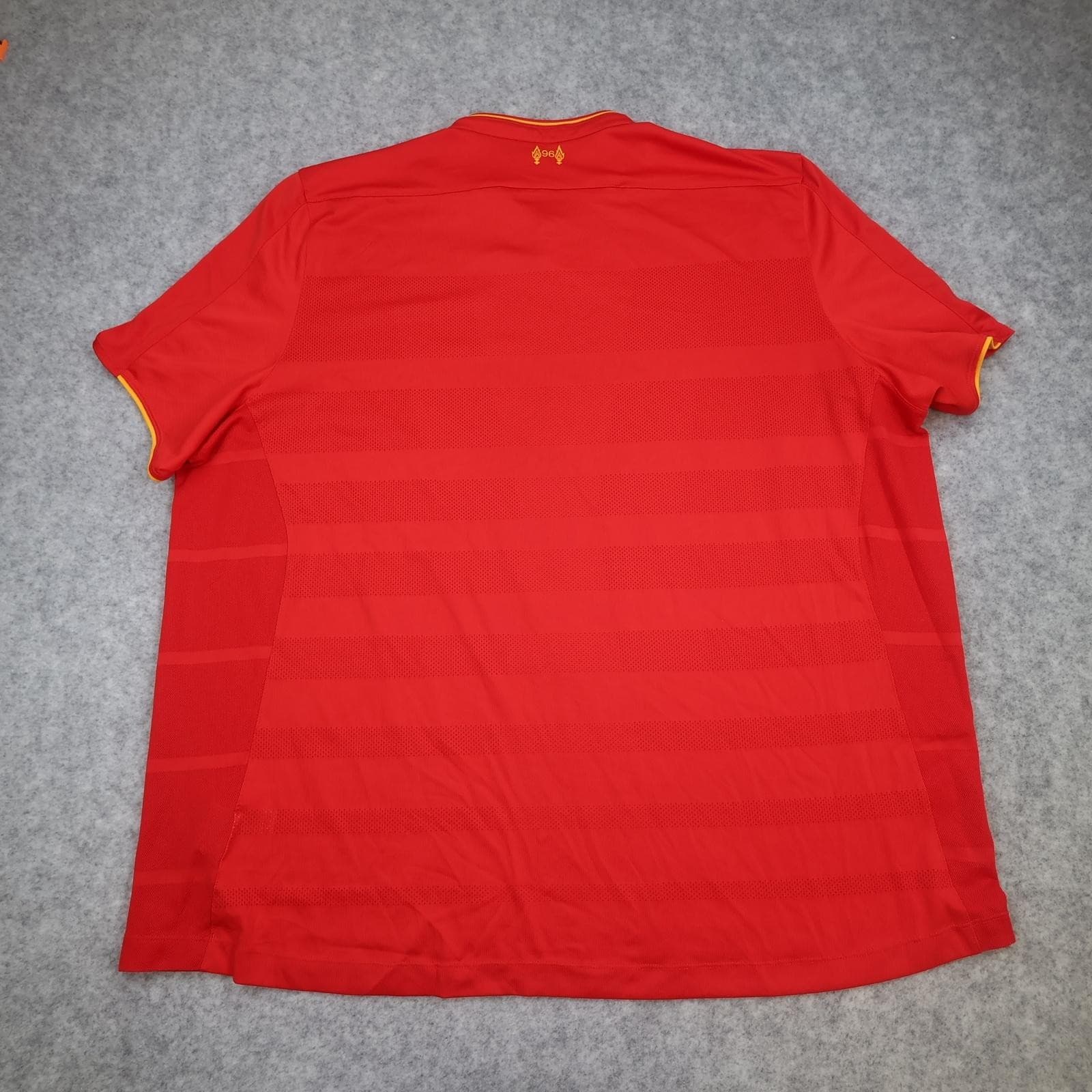 Liverpool Shirt Mens 3XL Red Home 2016 2017 New Balance Standard Chartered photo 2