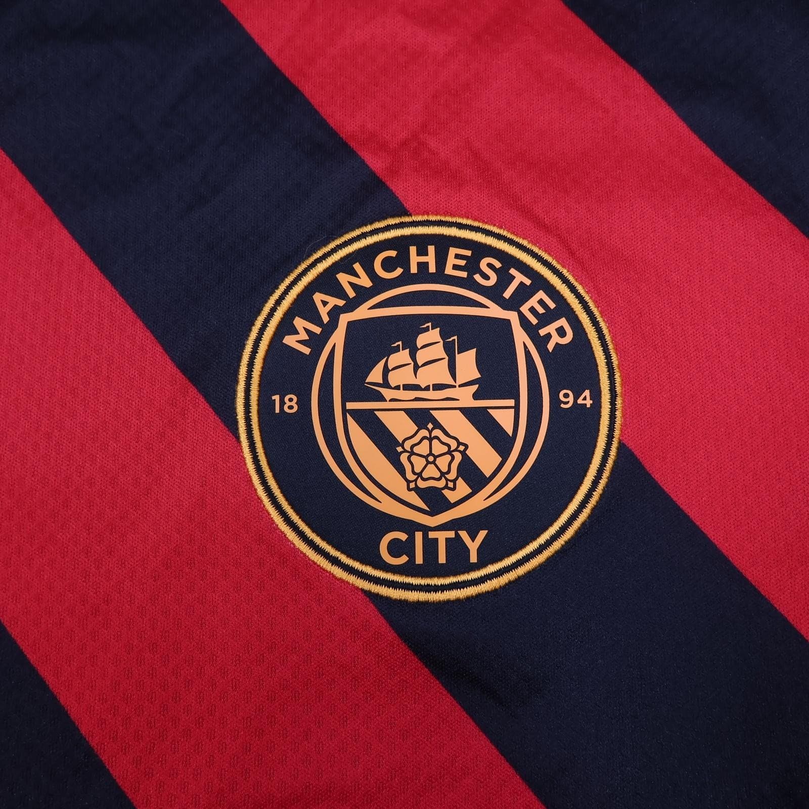 Manchester City Away Shirt Mens Large Black 2022 2023 EPL Football Puma Etihad photo 5