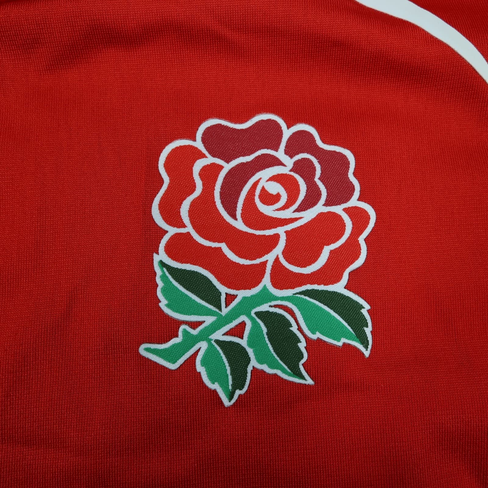 England Rugby Shirt Large Red Away Kit 2007 2008 Nike Jersey O2 photo 4