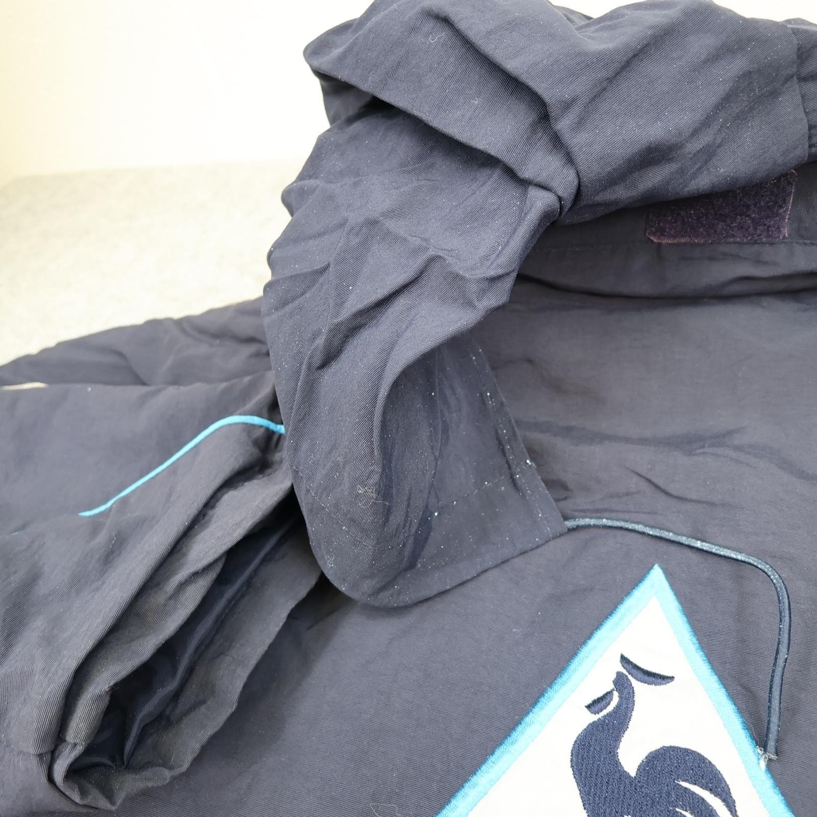 Vintage Manchester City Jacket Mens 2XL Navy EPL 2002 2003 Le Coq Sportif Eidos photo 12