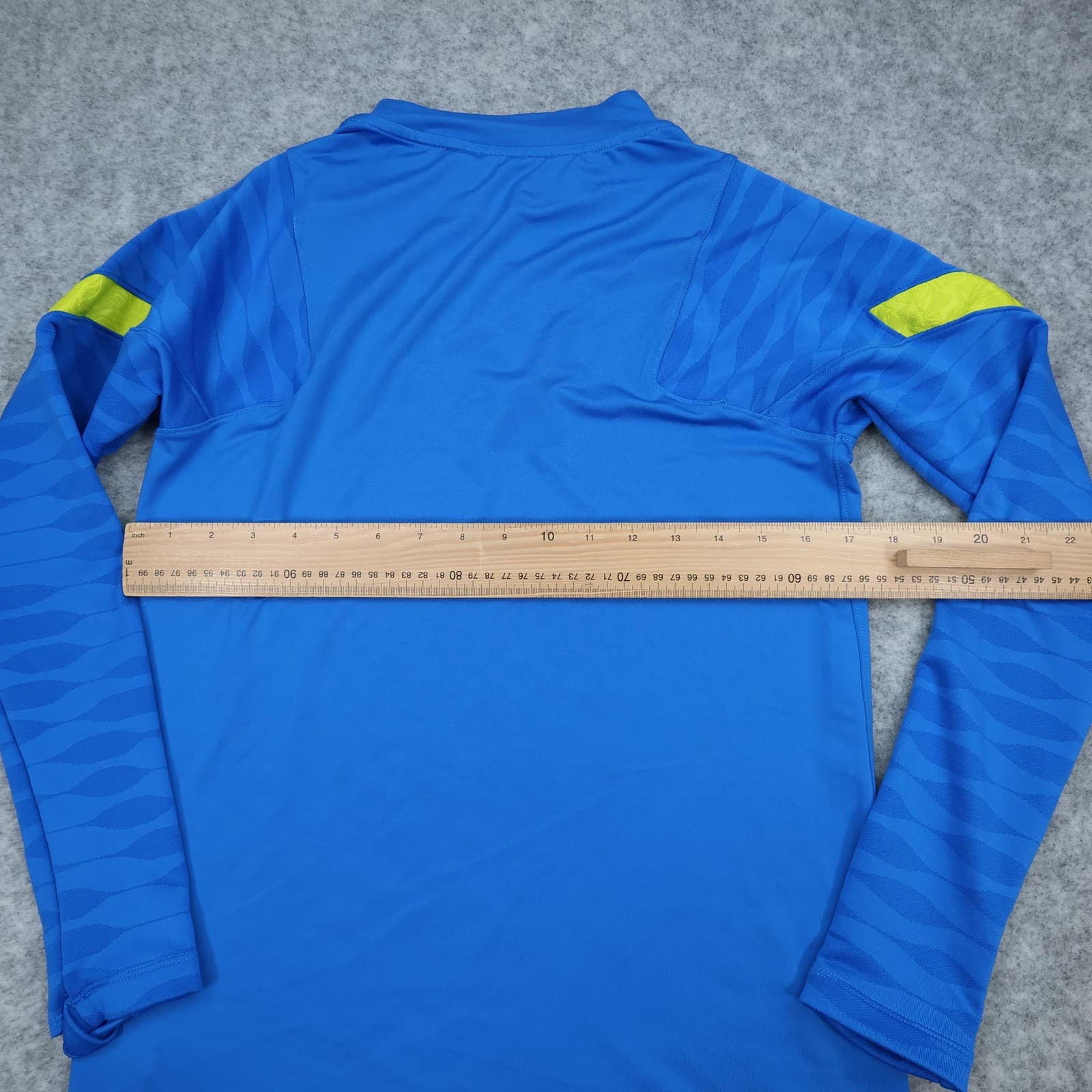 Tottenham Hotspur Drill Top Mens Small Blue Nike Dri Fit Football Quarter Zip photo 7