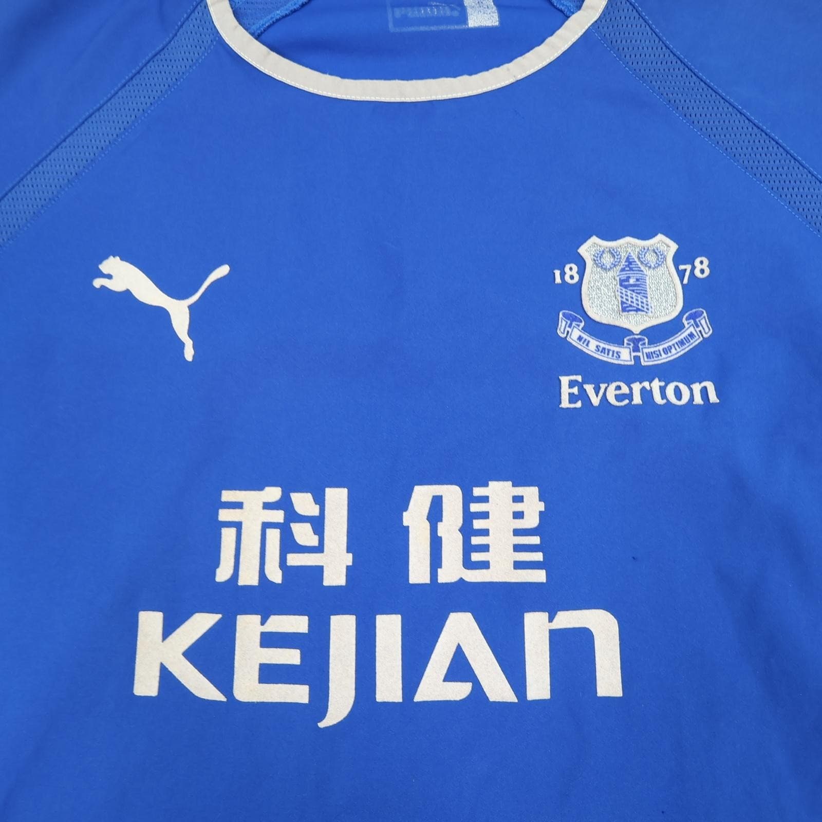 Vintage Everton Shirt Mens 2XL Blue Home 2002 2004 EPL Football Puma Rooney 18 photo 7