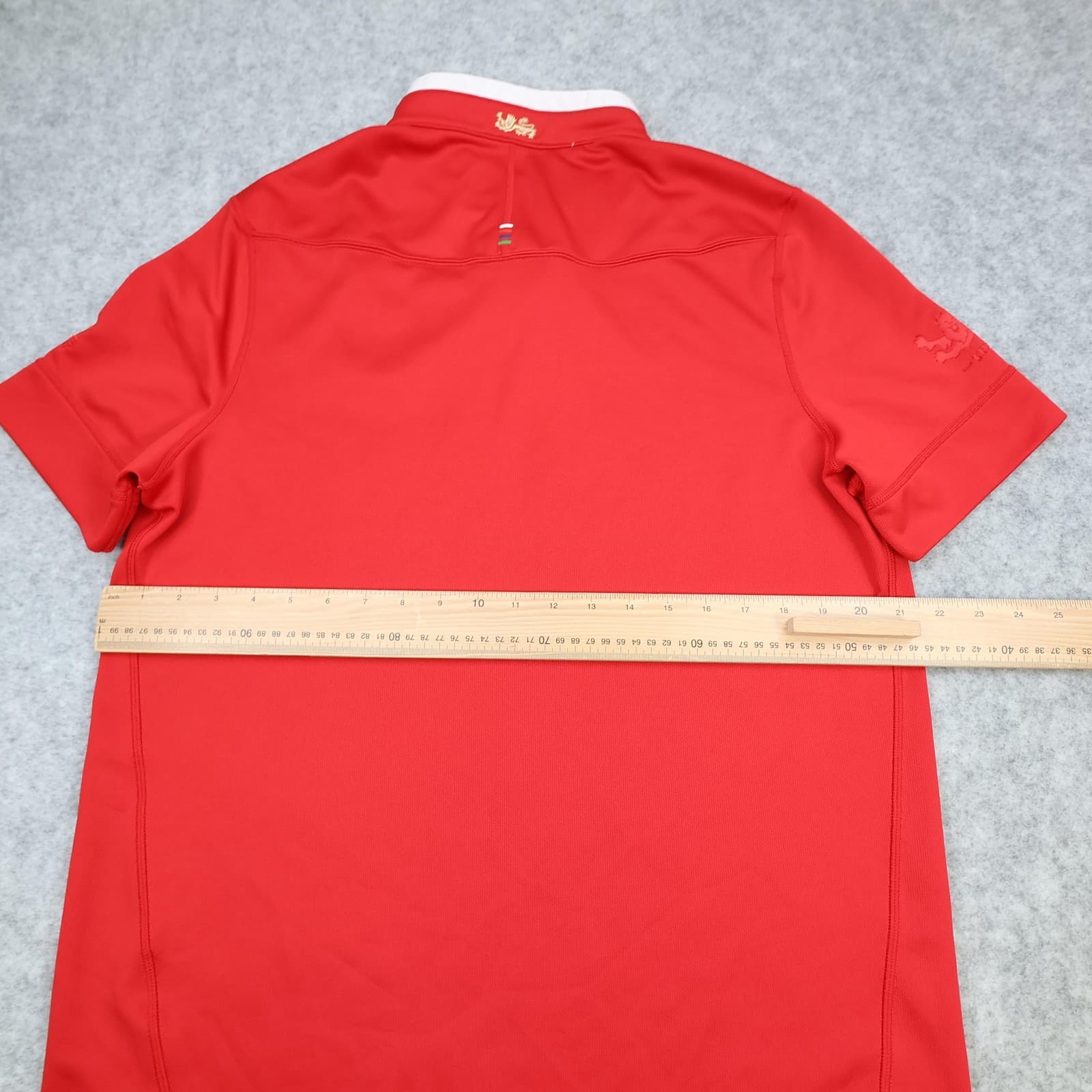 British & Irish Lions Shirt Mens XL Red Rugby Union Jersey Canterbury Vaposhield photo 9