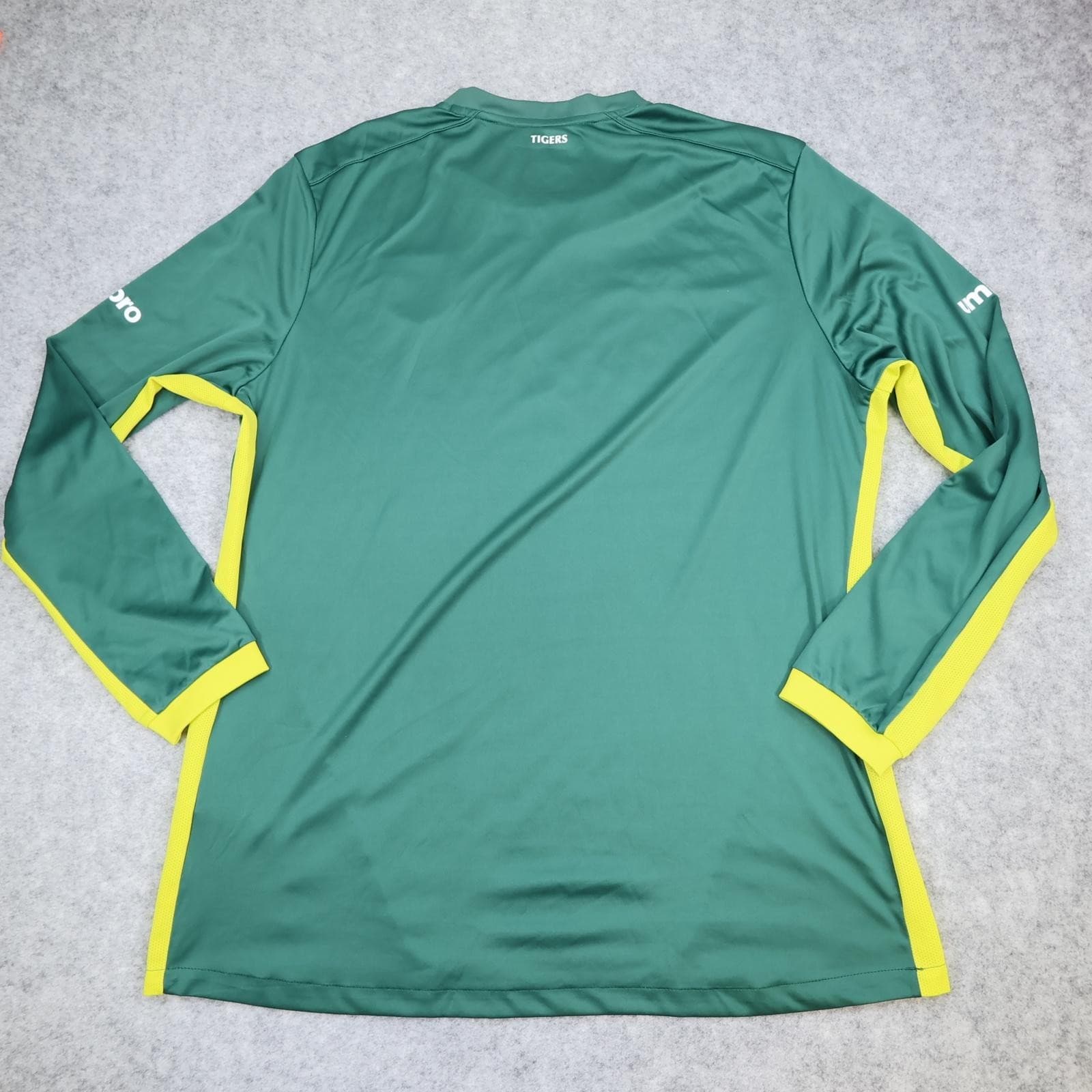 Hull City Goalkeeper Shirt Mens 2XL Green Yellow Umbro Football SportPesa Jersey photo 9