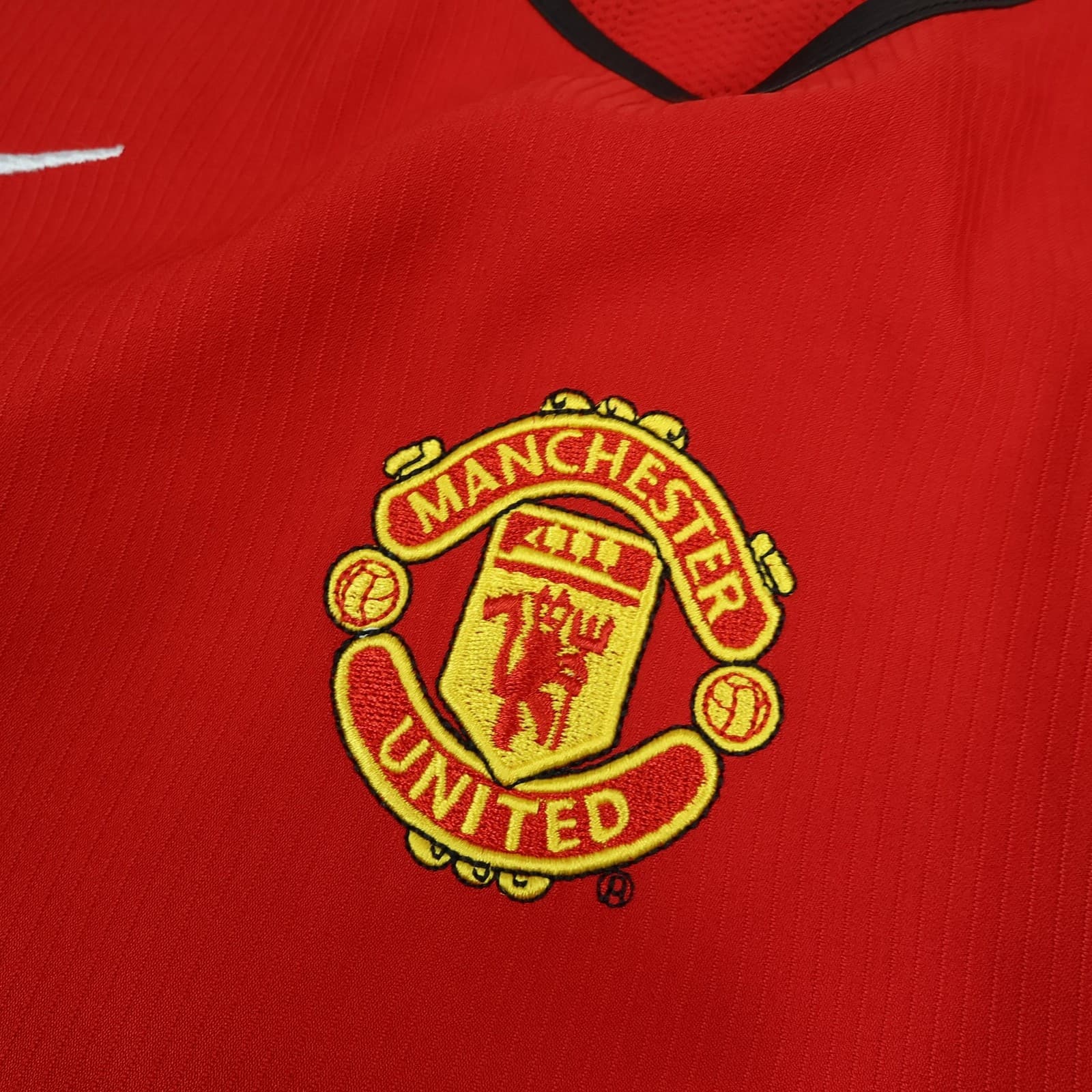 Manchester United Shirt Mens Large Red Home 2004 2006 Nike Ronaldo 7 Jersey photo 6