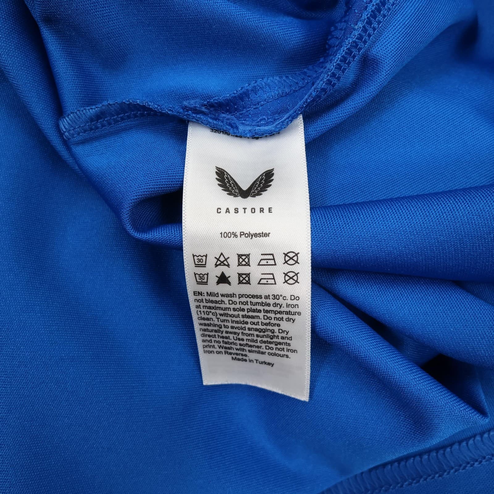 Rangers Shirt Mens XL Blue Home SPFL 2023 2024 Castore Unibet Soccer Jersey photo 14