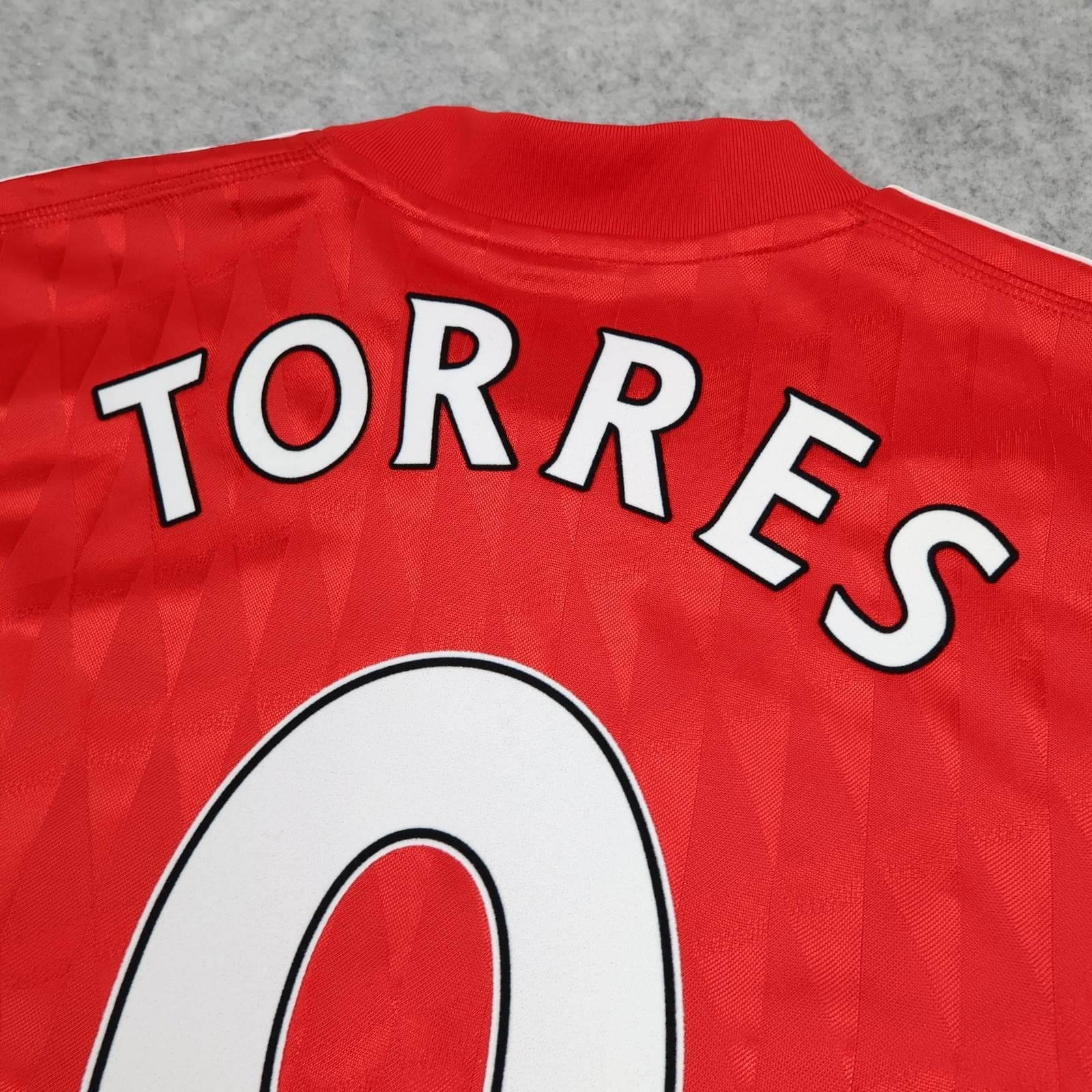 Liverpool Shirt Mens Large Red Home 2010 2012 Football Adidas Jersey Torres 9 photo 10
