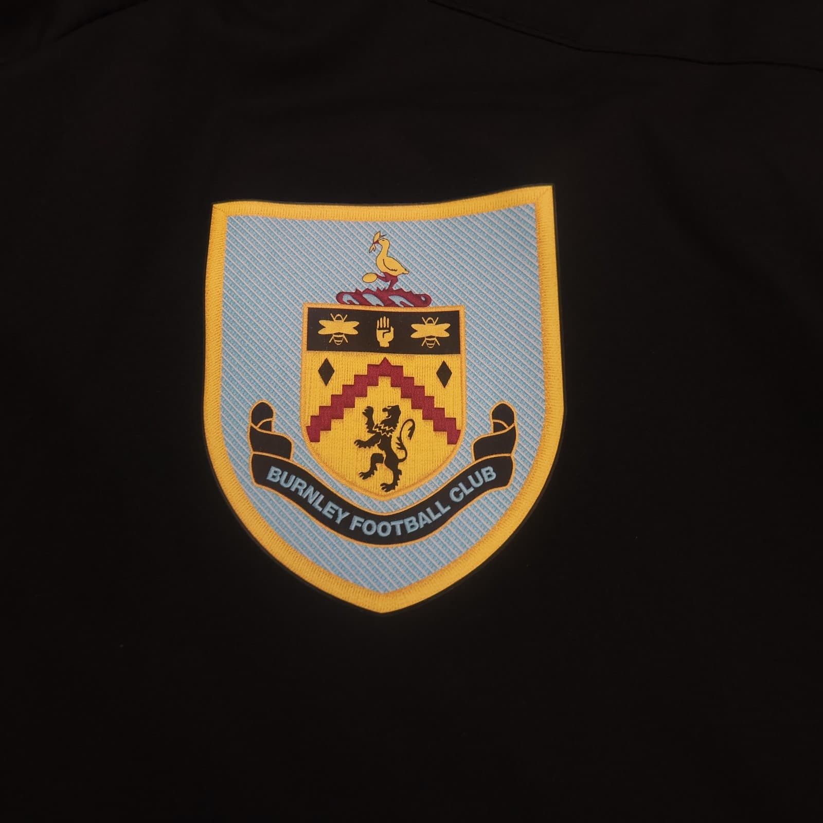 Burnley Jacket Extra Large Black Winter Umbro 2019 2020 Padded Long Bench Coat photo 5