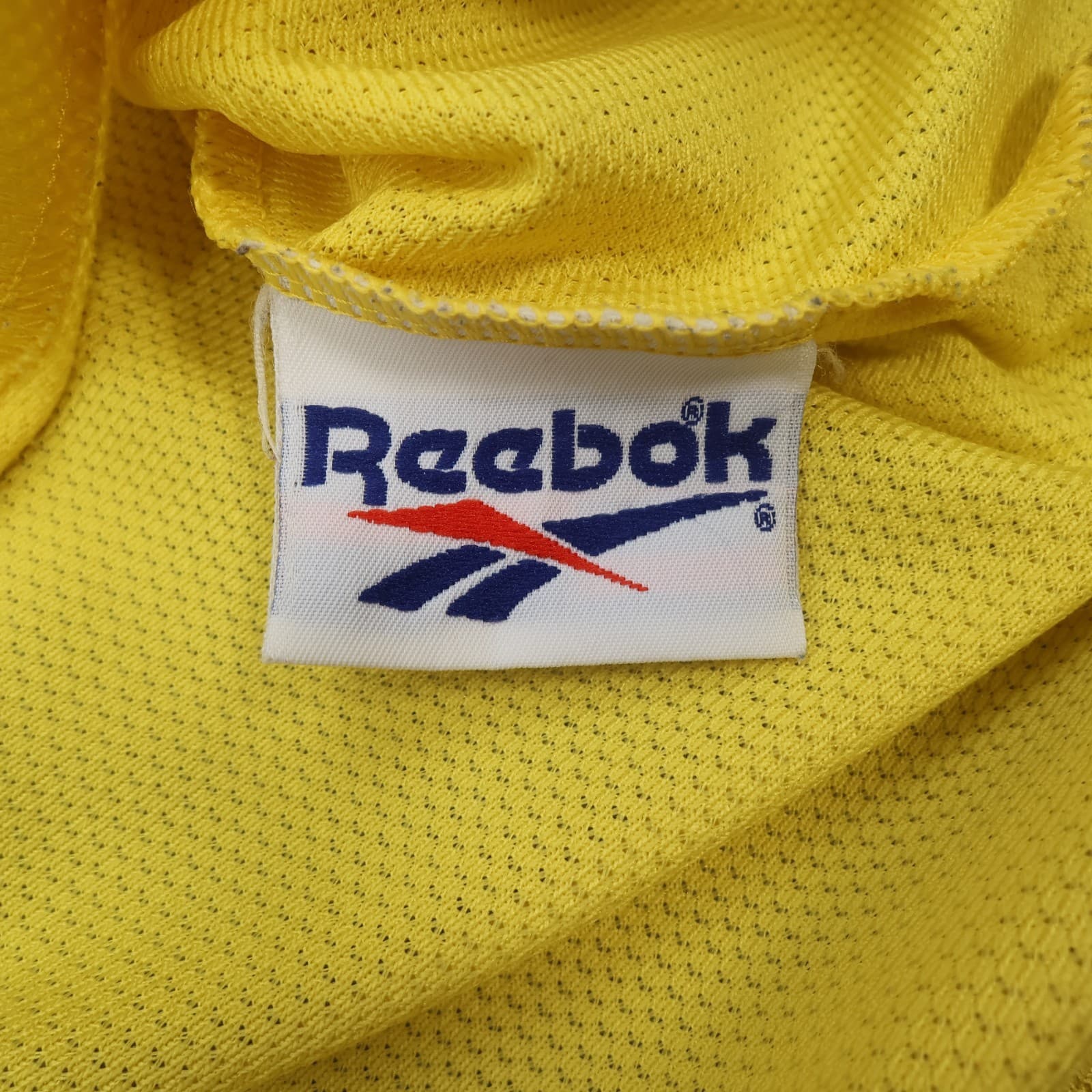 Vintage Liverpool Shirt 2XL Yellow Away Kit 1997 1999 Reebok Jersey 46/48 Fowler photo 12