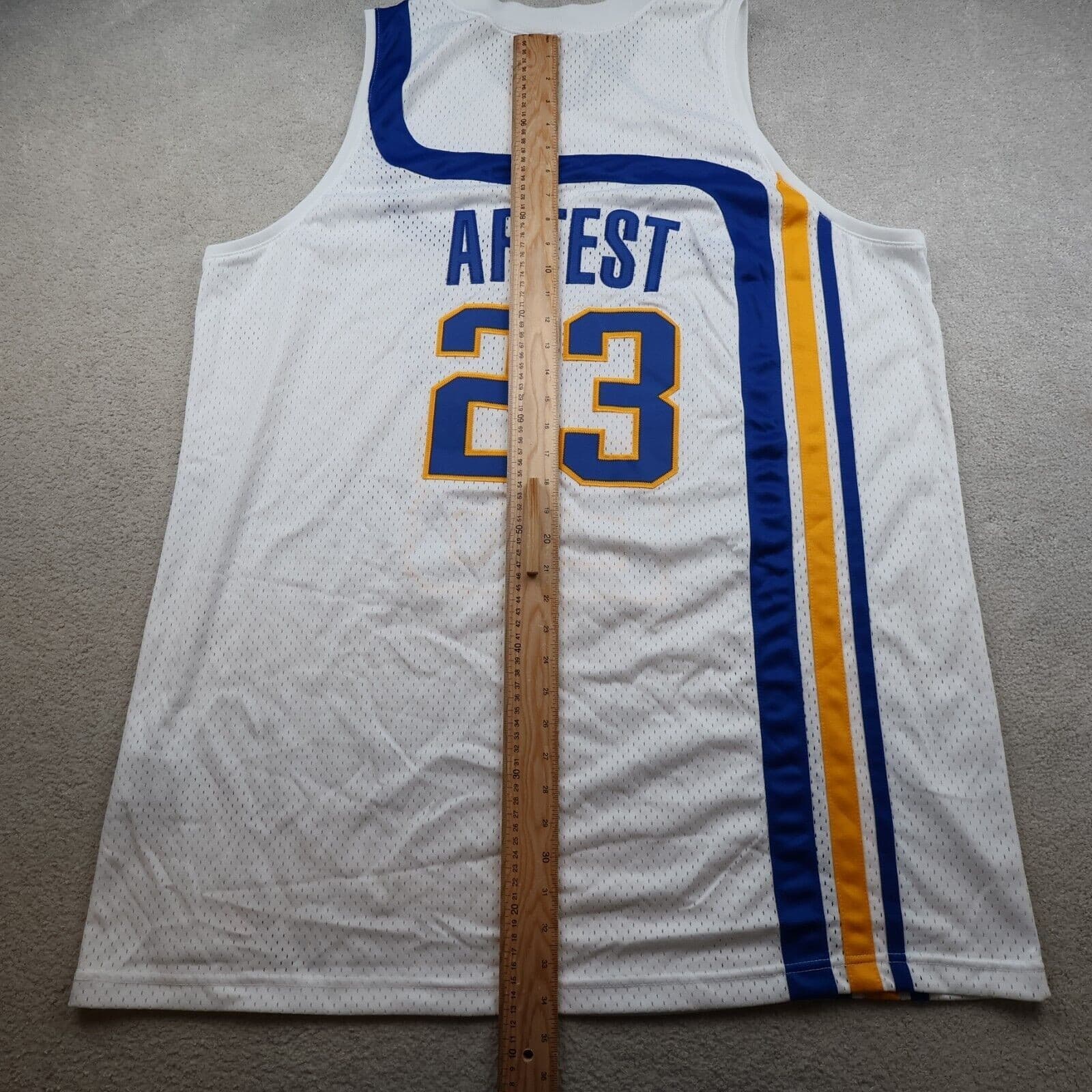Vintage Indiana Pacers Jersey 3XL Nike 90s Basketball NBA Ron Artest photo 16