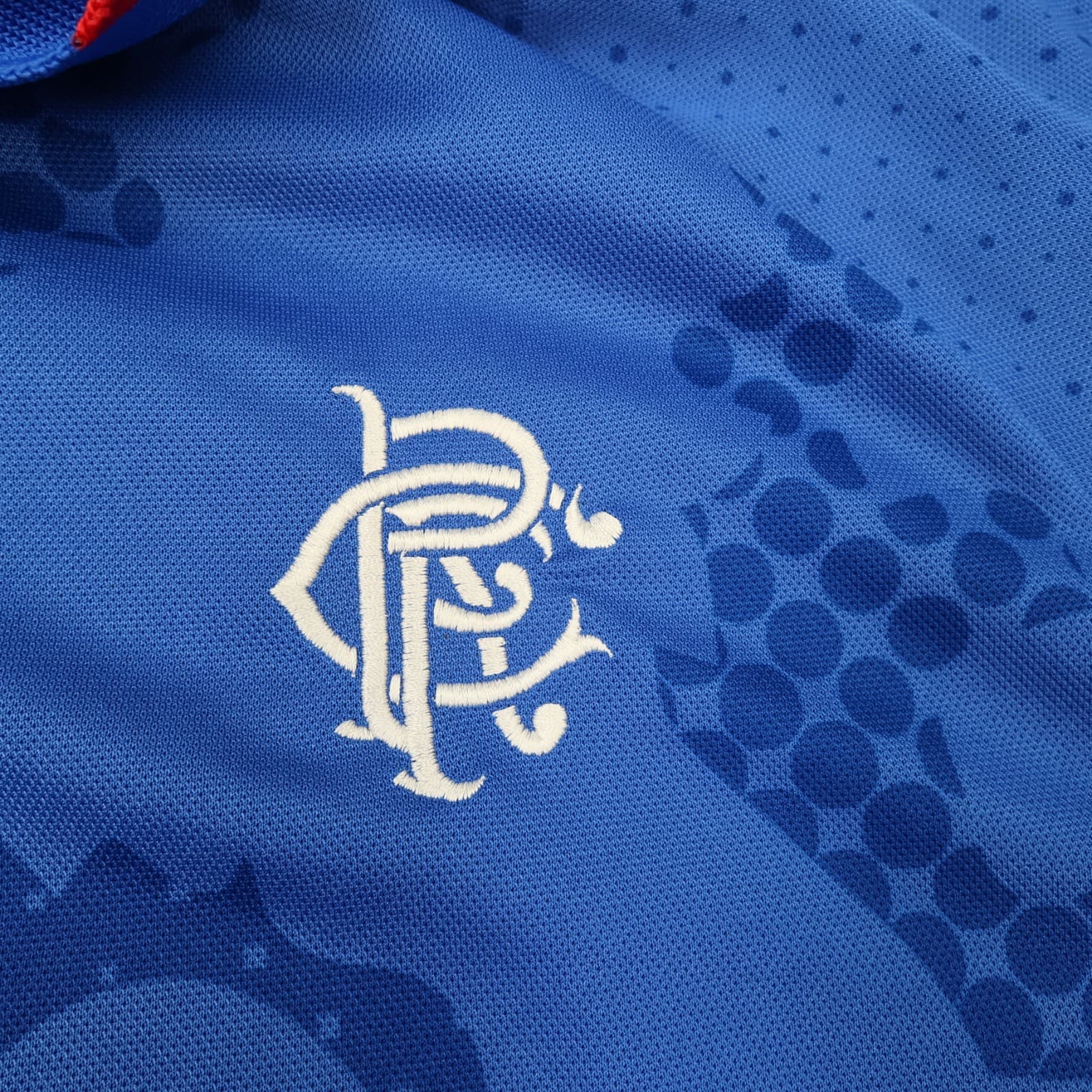 Vintage Rangers Football Shirt Extra Large Blue Home Kit 2002 2003 Diadora Mens photo 3