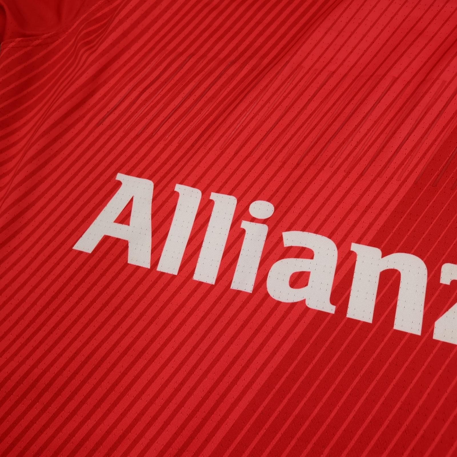 Saracens Rugby Shirt Mens Large Red Rugby Union Nike Allianz Jersey 2019 2020 photo 4