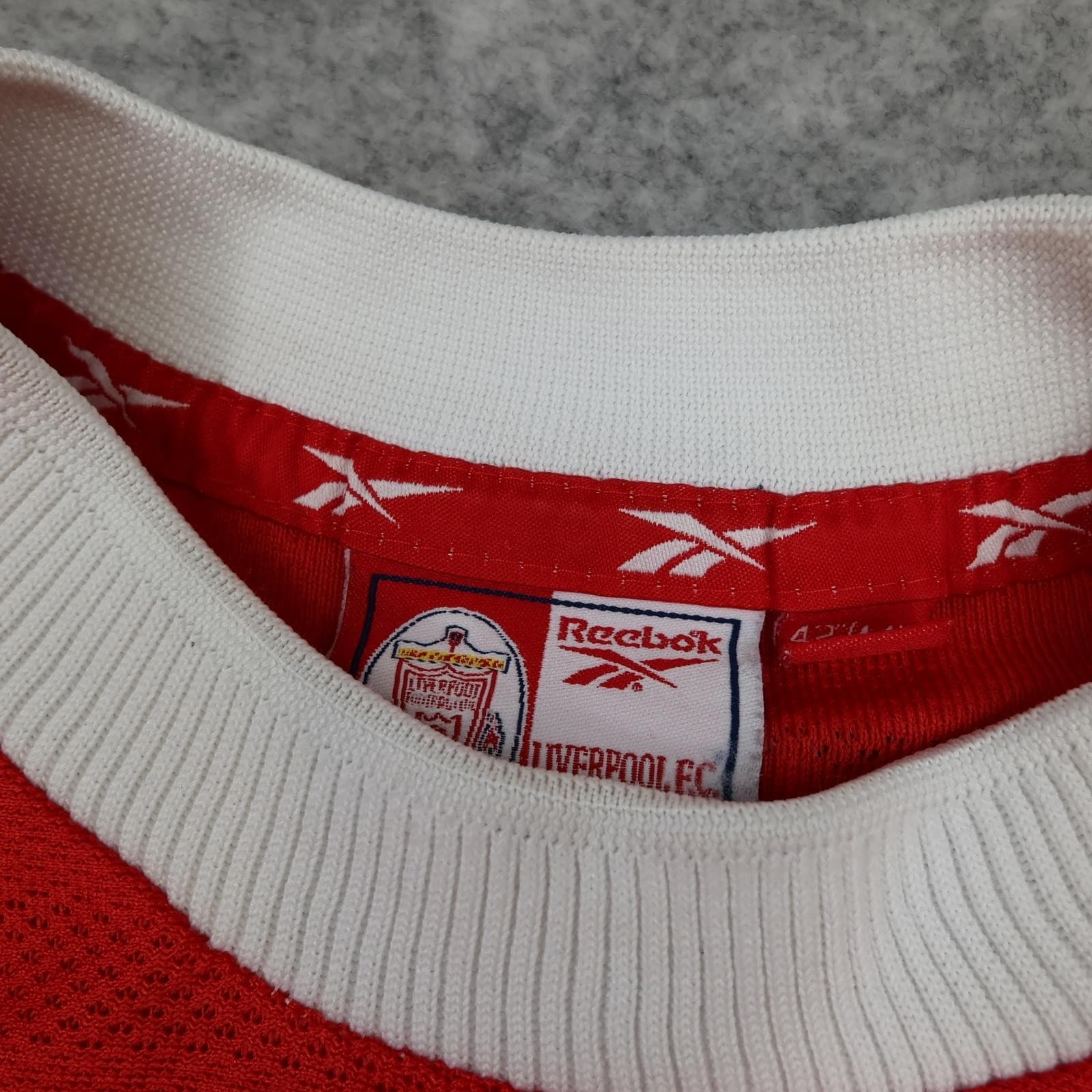 Vintage Liverpool Shirt Mens Large Home 1998 1999 Reebok Fowler 9 Soccer Jersey photo 7