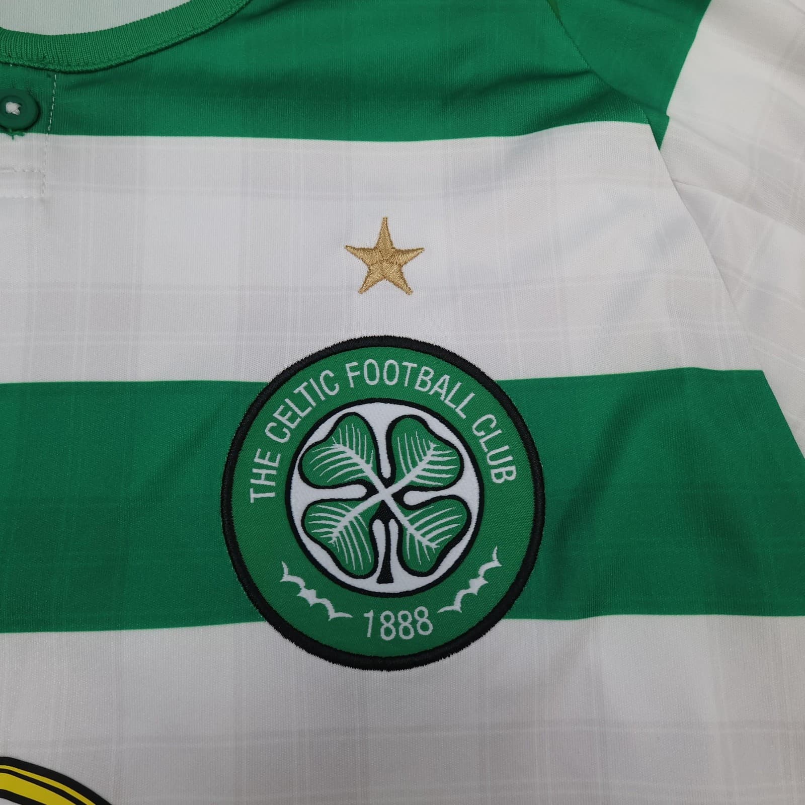 Celtic Shirt Mens Small Green Home 2017 2018 New Balance Jersey Christie 24 photo 4