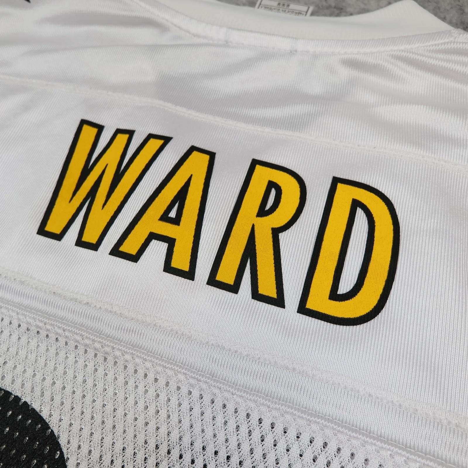Pittsburgh Steelers Football Jersey Mens Medium White NFL Reebok Ward 86 photo 8
