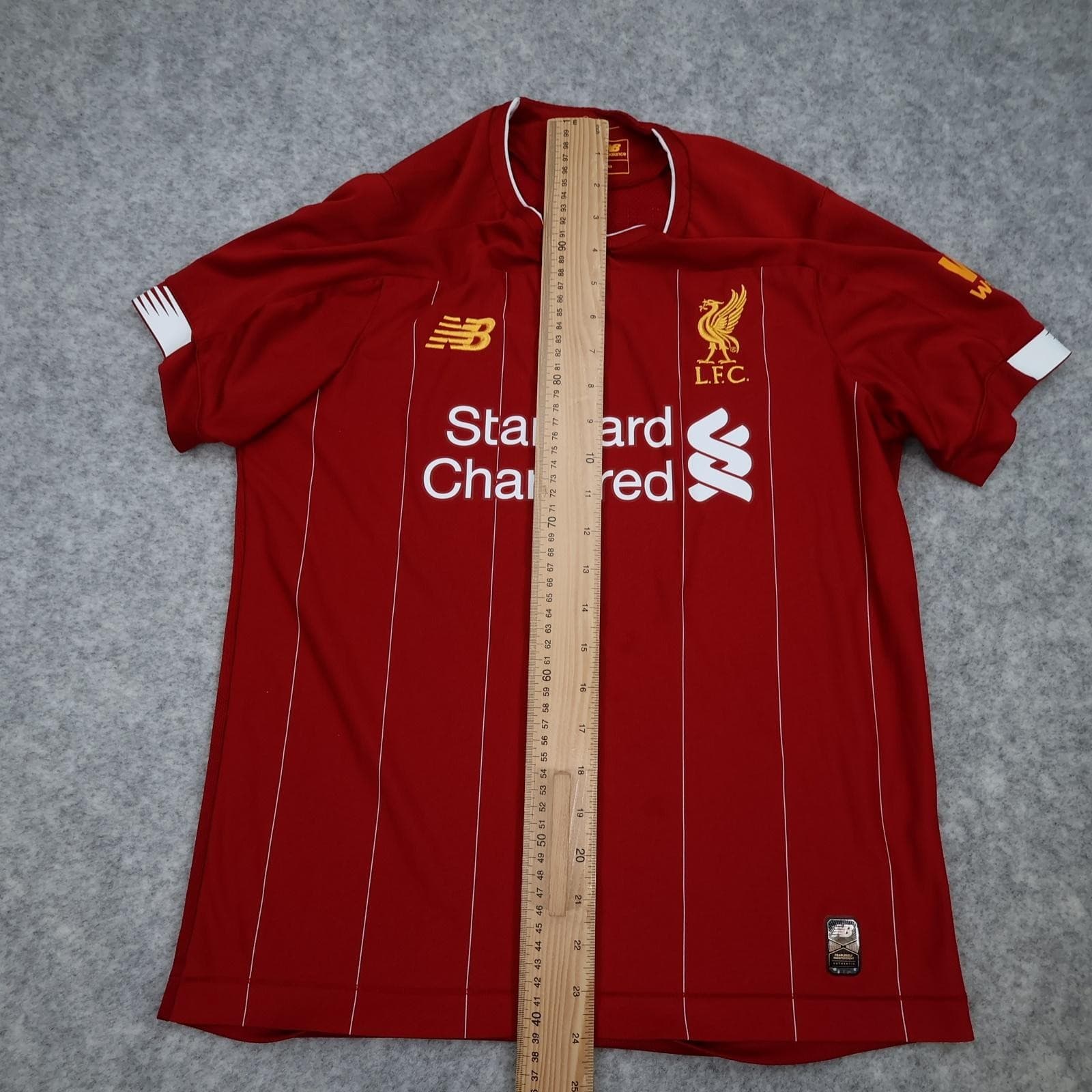 Liverpool Shirt Youth 13-14 Years Red Home 2019 2020 EPL New Balance Virgil 4 photo 12