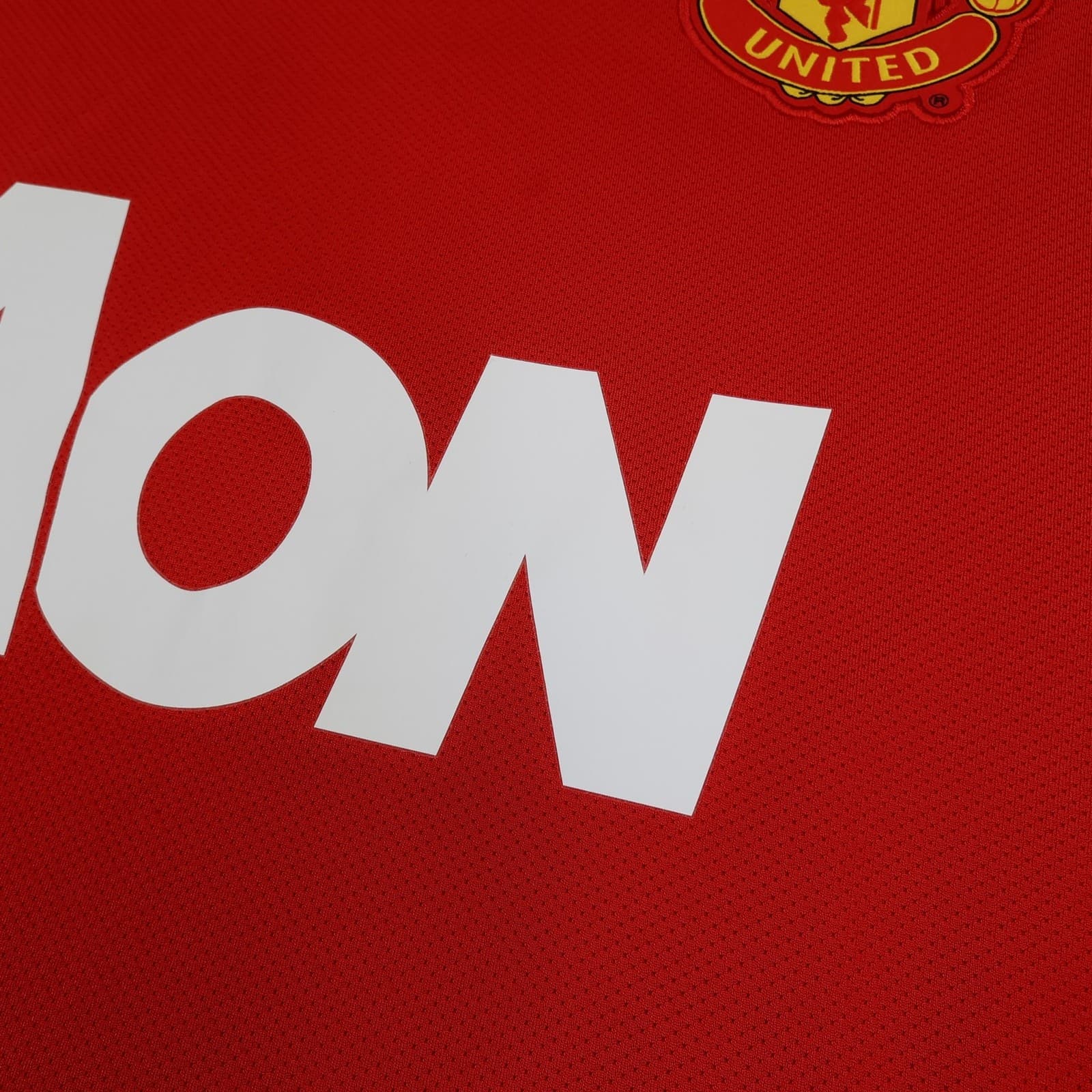 Manchester United Shirt Mens 2XL Red Home 2011 2012 EPL Nike Valencia 25 Jersey photo 5