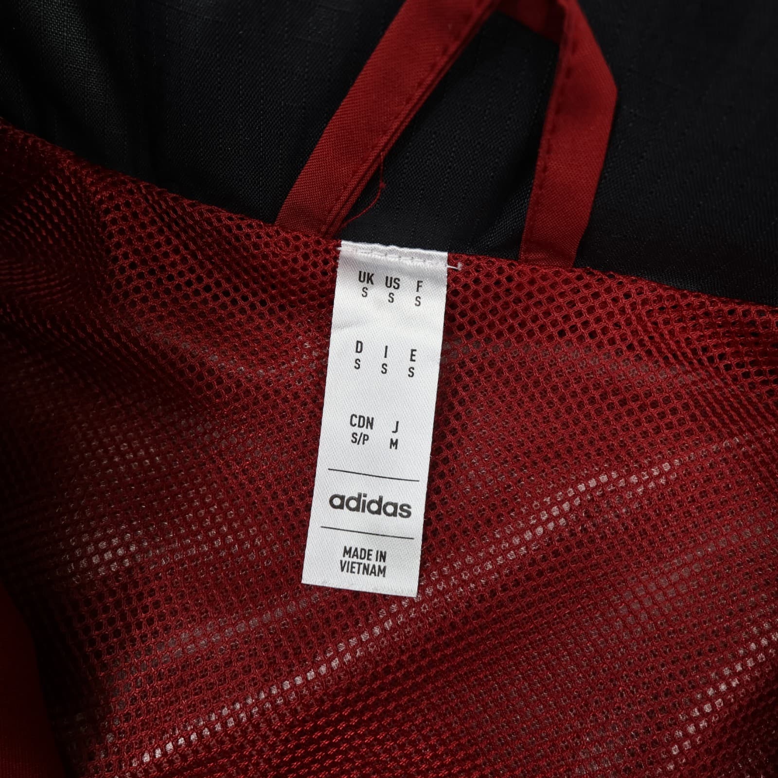 Newcastle United Jacket Small Red Lightweight Rain Coat 2024 2025 Adidas photo 7
