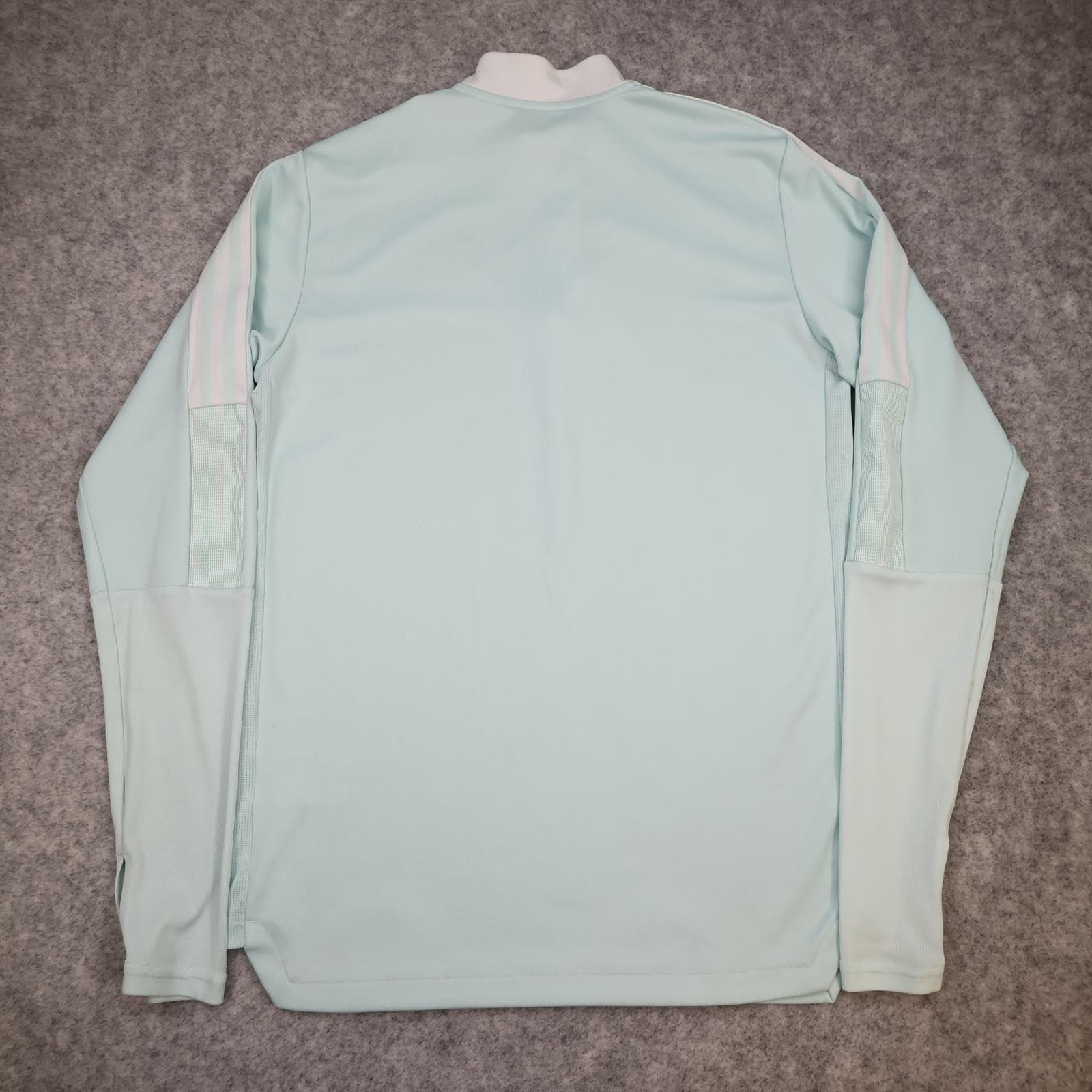 Fulham Training Top Mens Medium Blue Football Adidas Primegreen 1/4 Zip photo 11