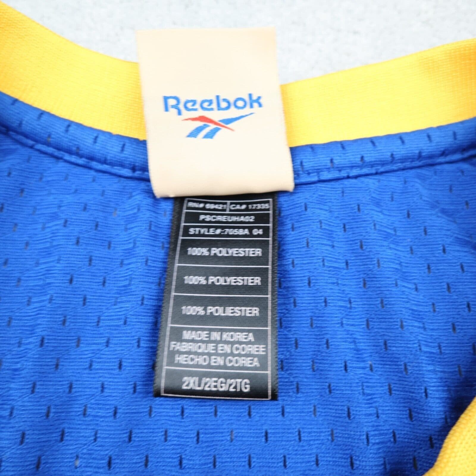 Denver Nuggets Jersey 2XL Reebok NBA Alex English Hardwood Classics 1987 1988 photo 6