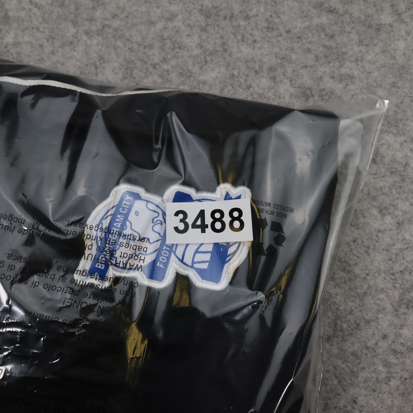 Birmingham City Small Training Jacket Black Nike 2021 2022 Soccer Rain Coat photo 14